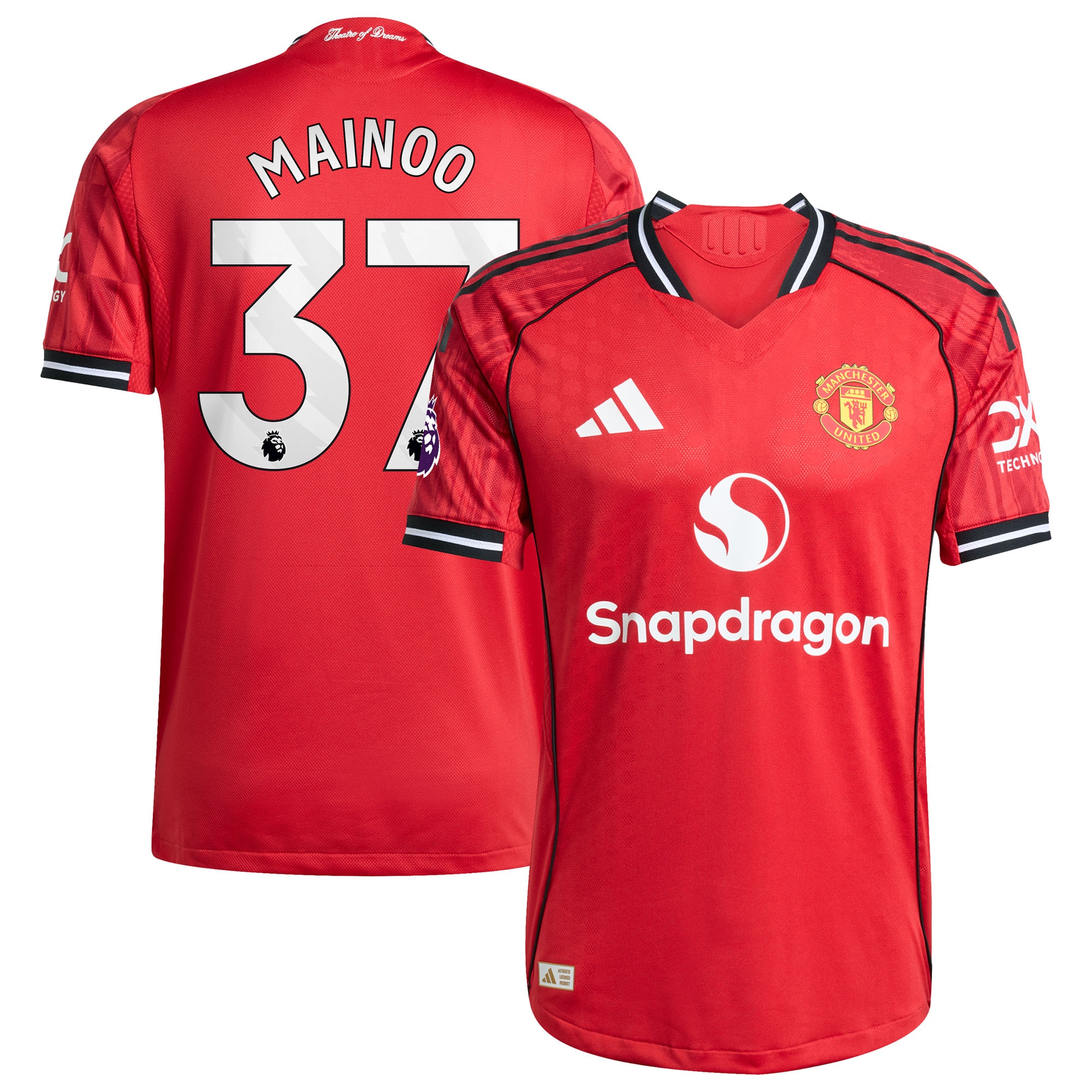 Kobbie Mainoo Manchester United Home 2025/26 Player Jersey