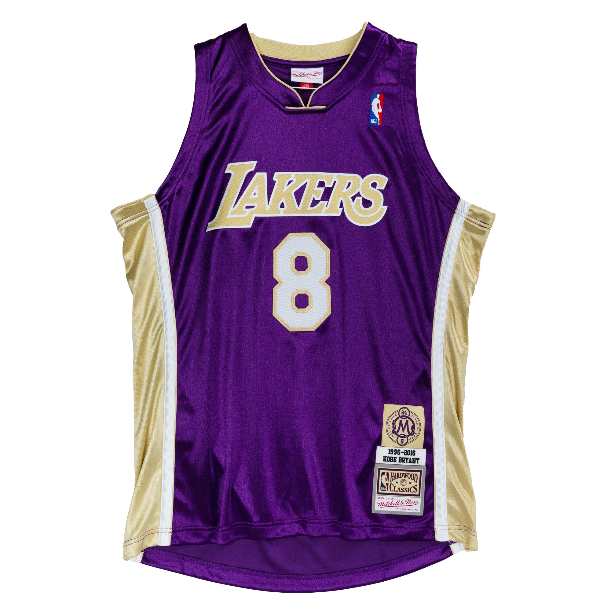 Kobe Bryant Los Angeles Lakers Hall of Fame Class of 2020 #8 Jersey