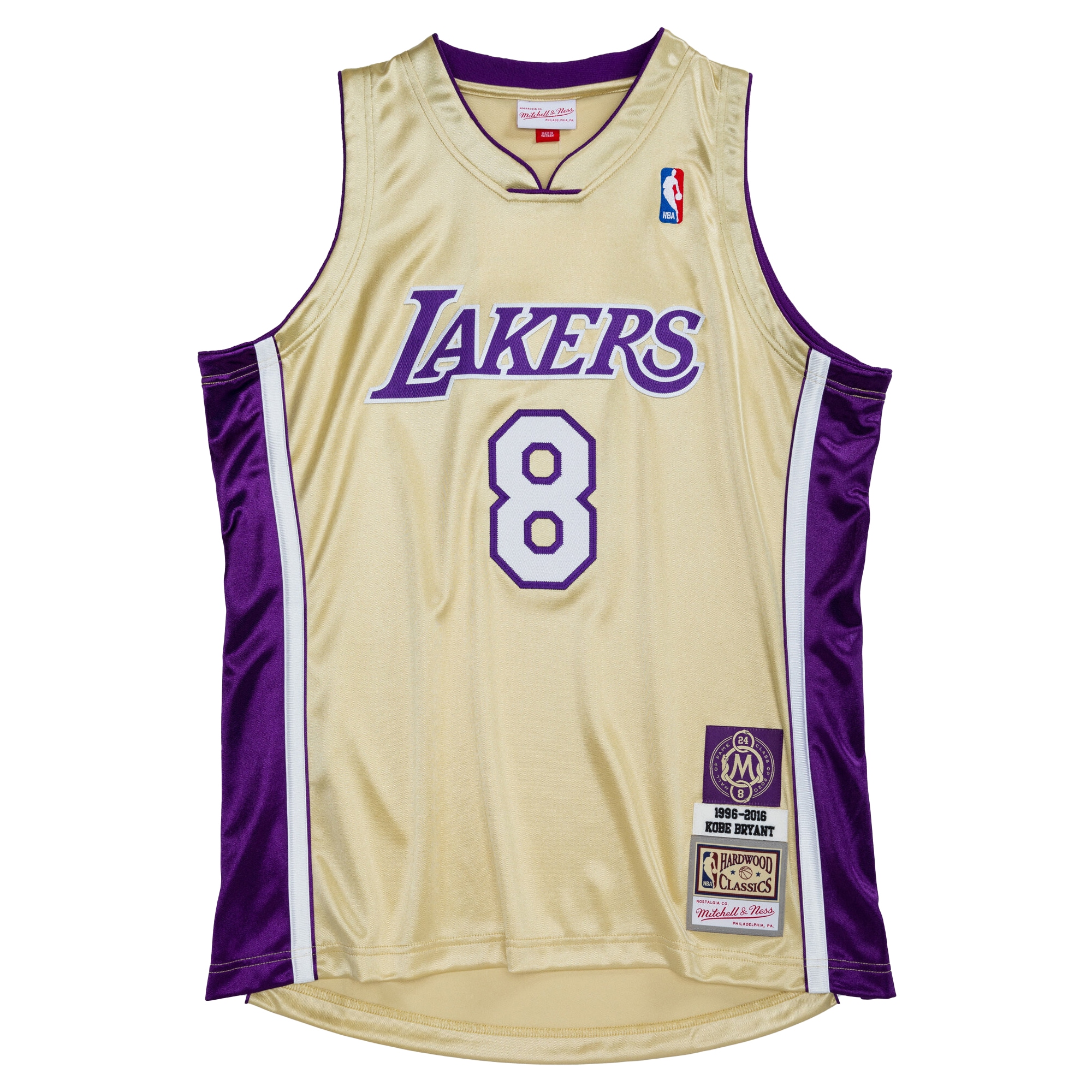 Kobe Bryant Los Angeles Lakers Hall of Fame Class of 2020 #8 Jersey