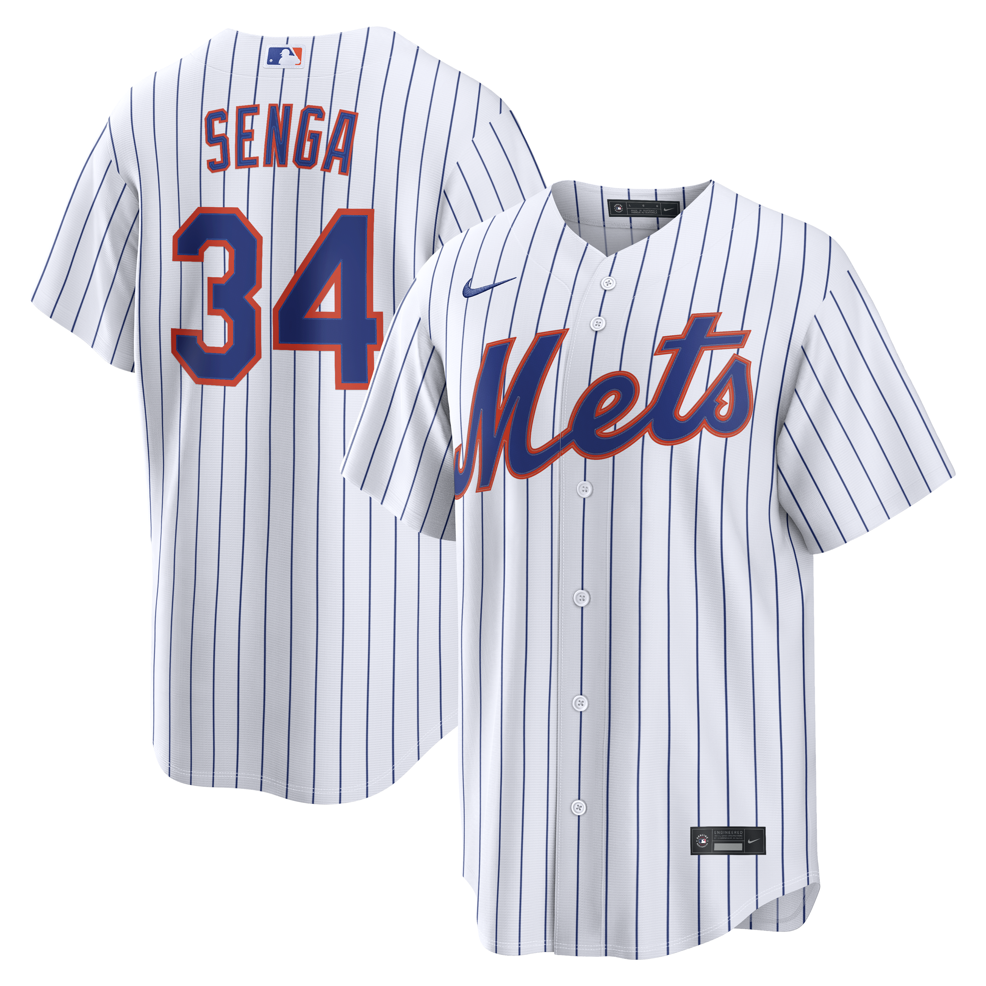 Kodai Senga New York Mets Home Jersey - White