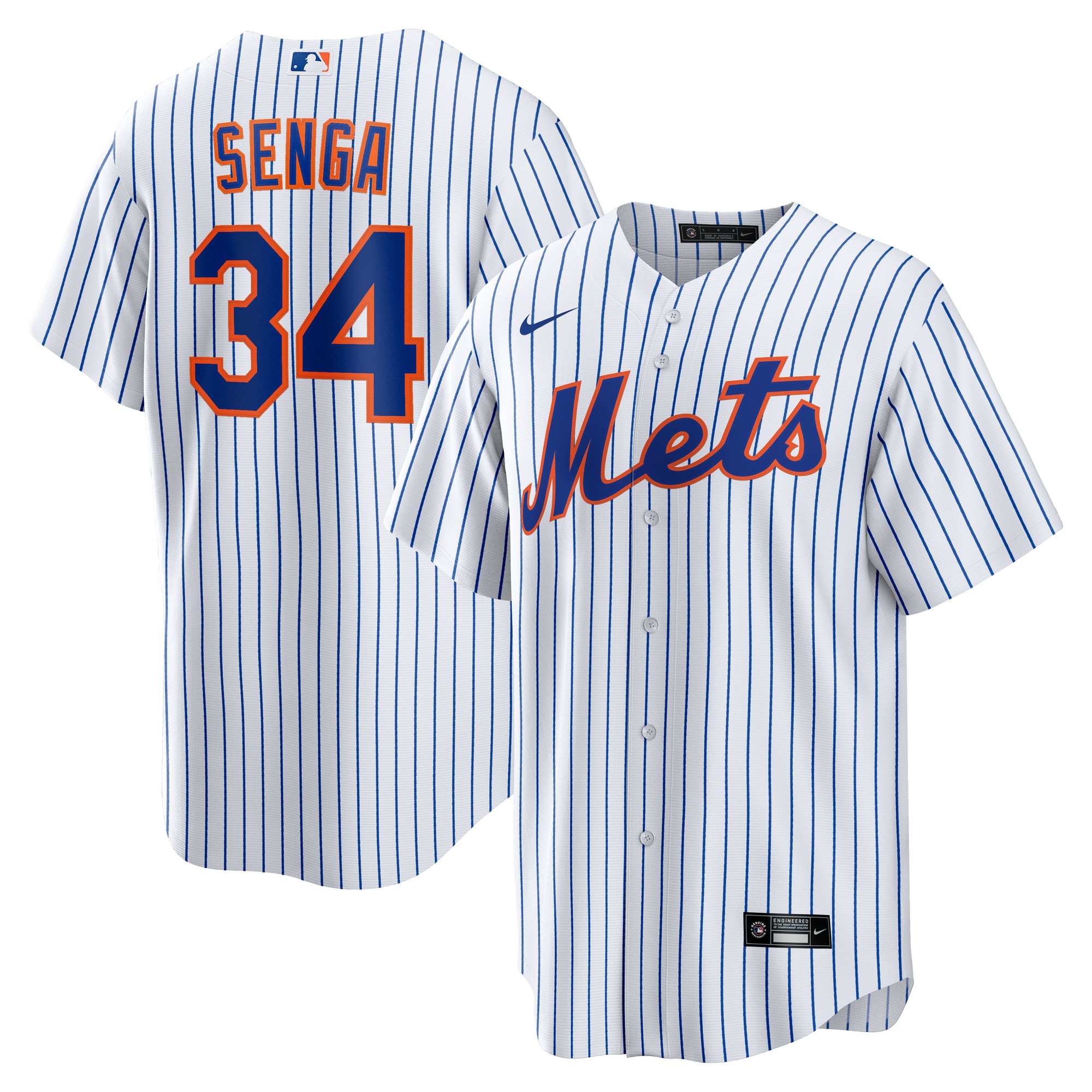 Kodai Senga New York Mets Home Jersey - White