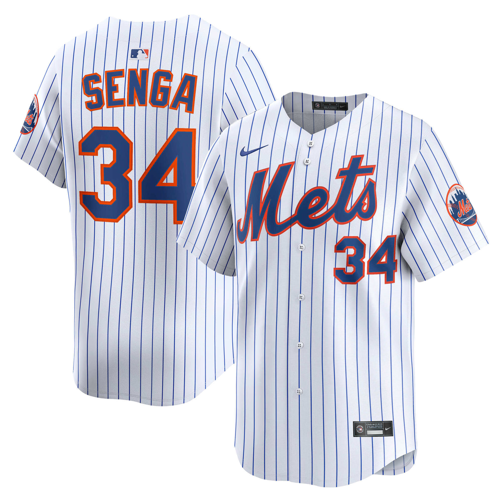 Kodai Senga New York Mets Home Limited Player Jersey - White