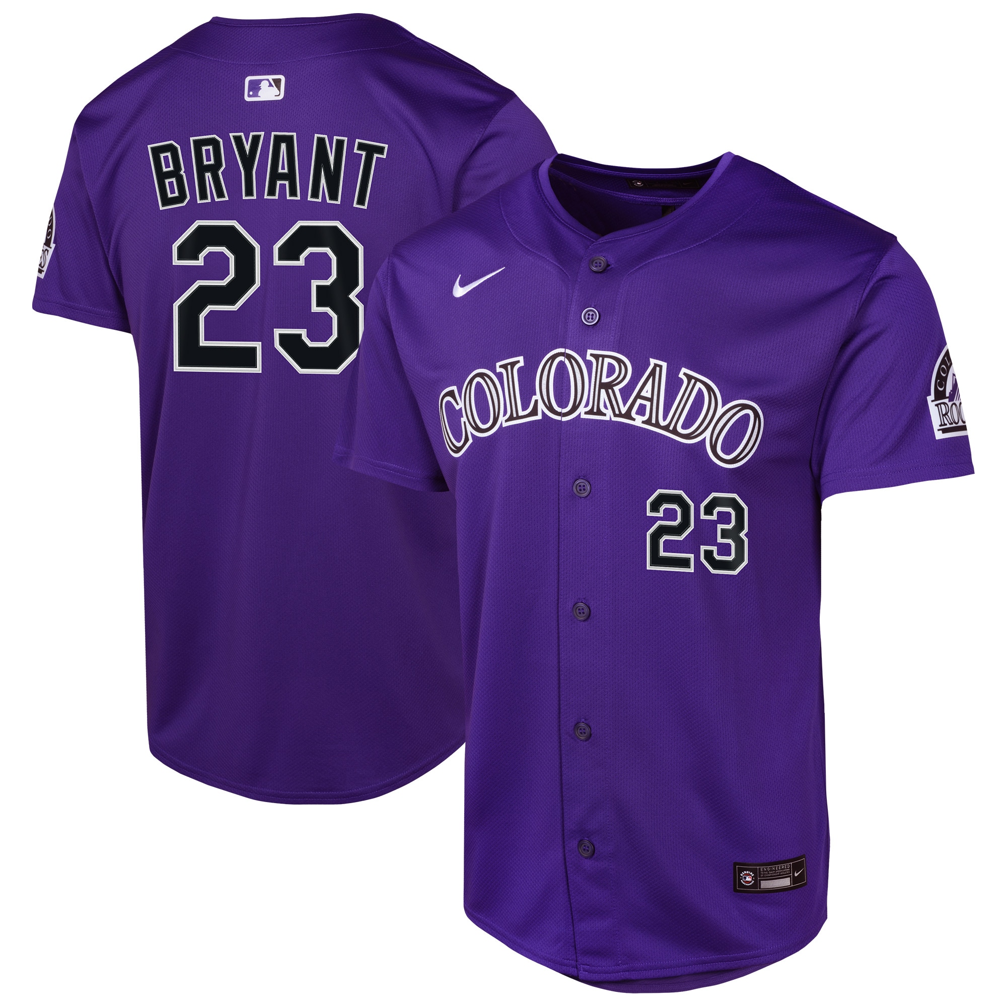 Kris Bryant Colorado Rockies Youth Alternate Limited Player Jersey