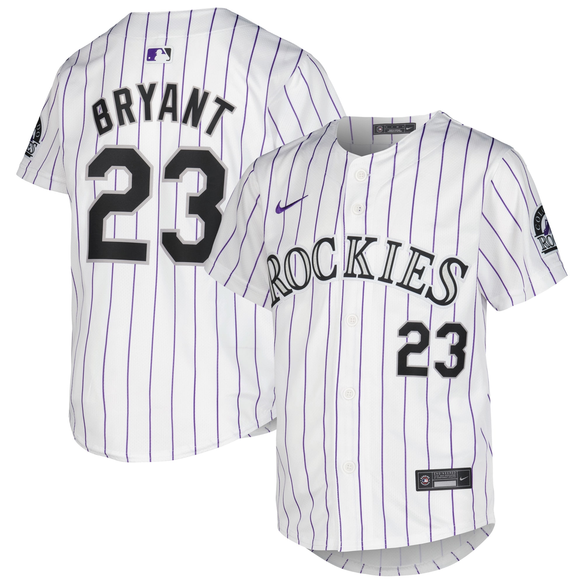 Kris Bryant Colorado Rockies Youth Home Limited Player Jersey
