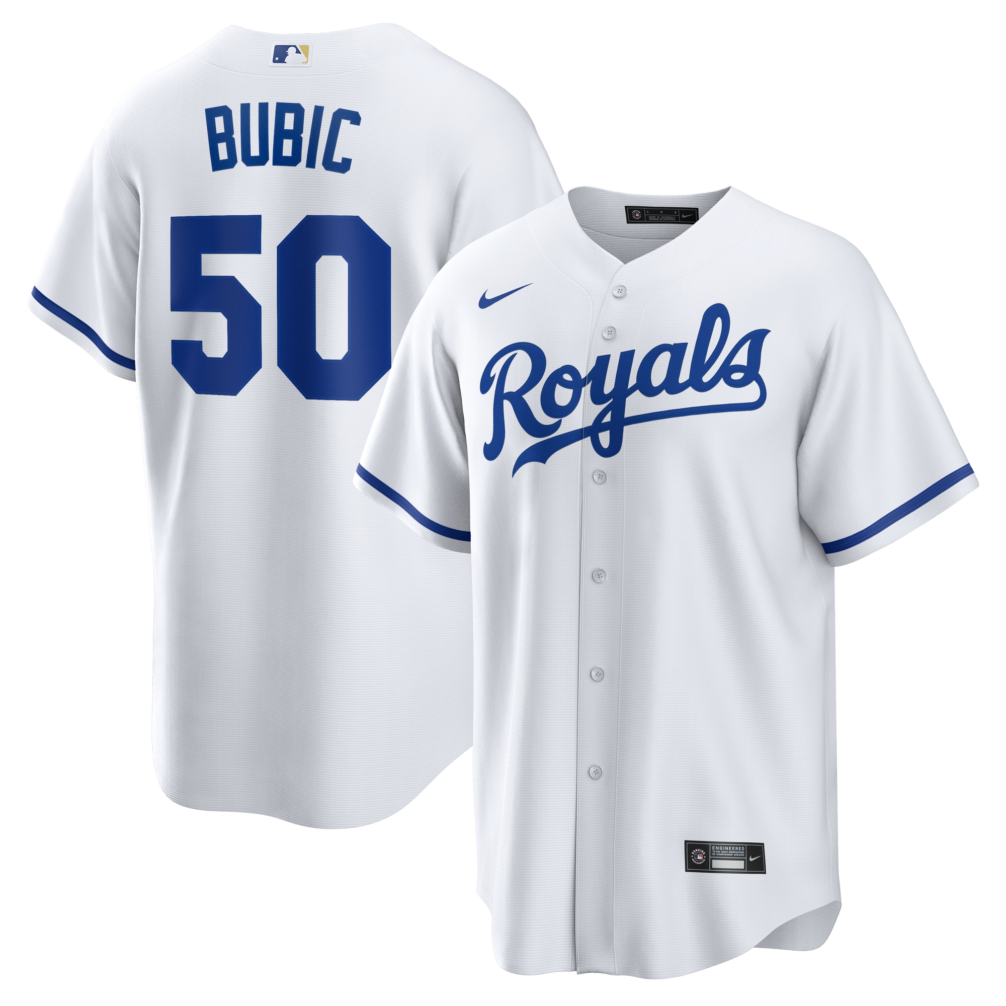 Kris Bubic Kansas City Royals Home Jersey - White