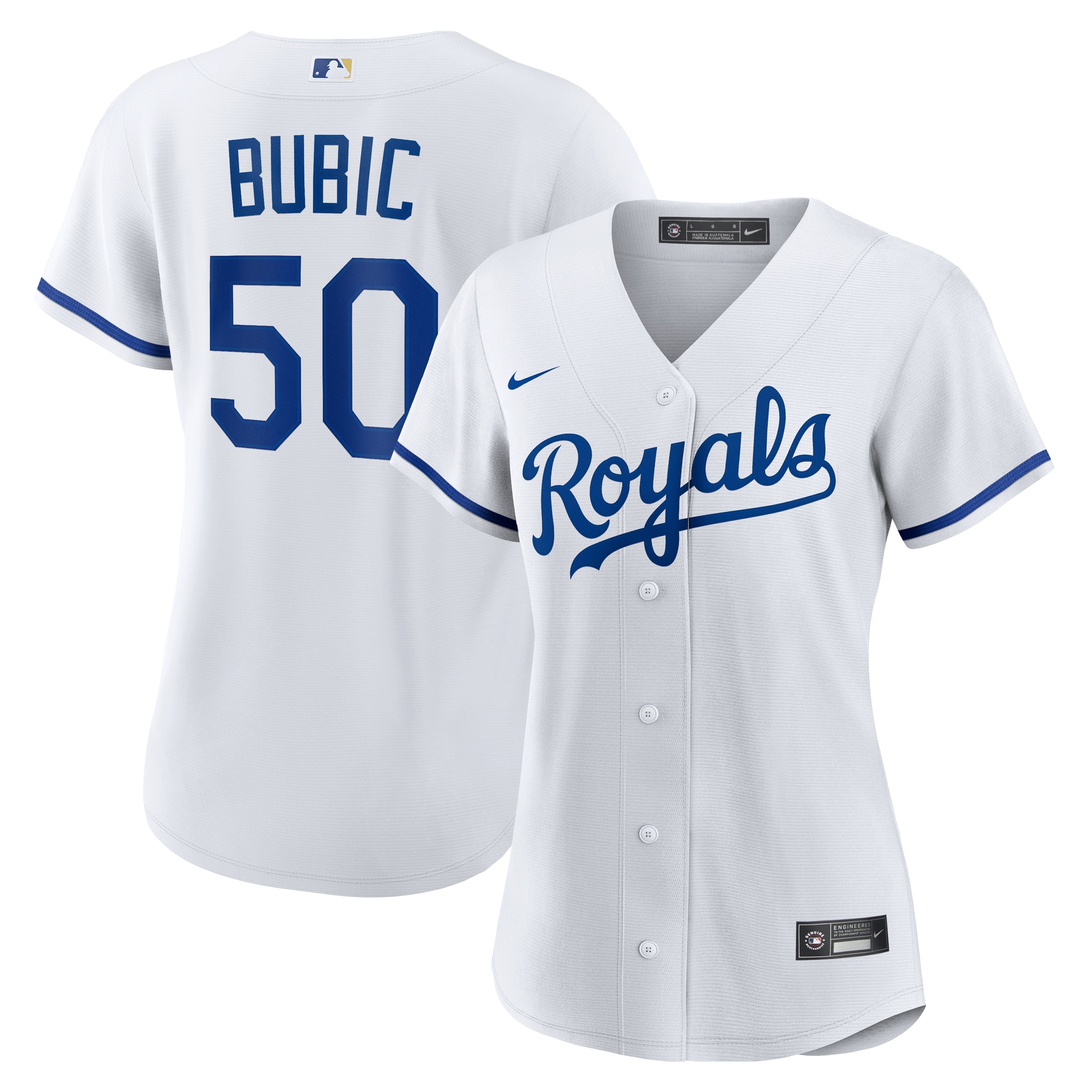 Kris Bubic Kansas City Royals Women's Home Jersey - White