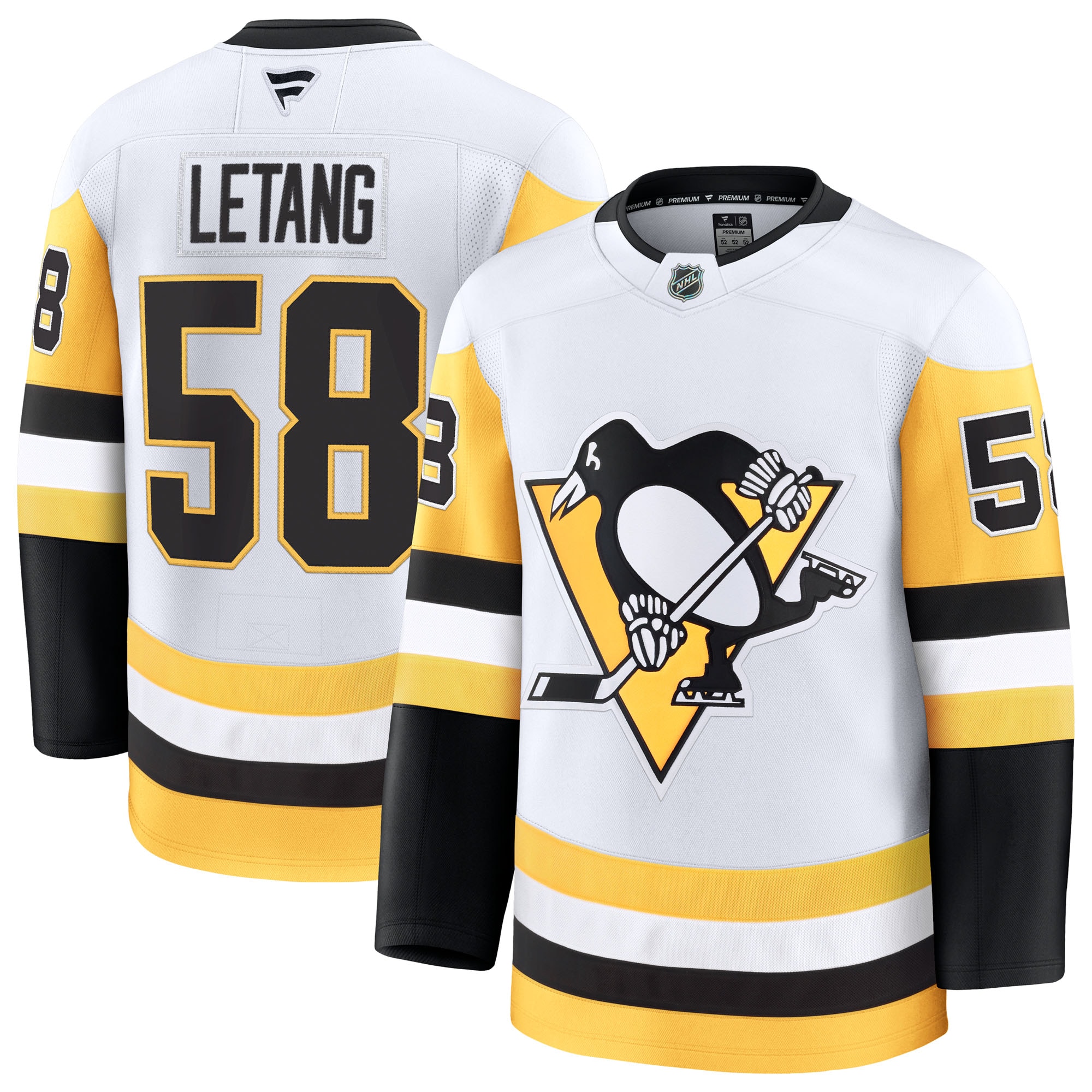 Kris Letang Pittsburgh Penguins Fanatics Premium Jersey - White