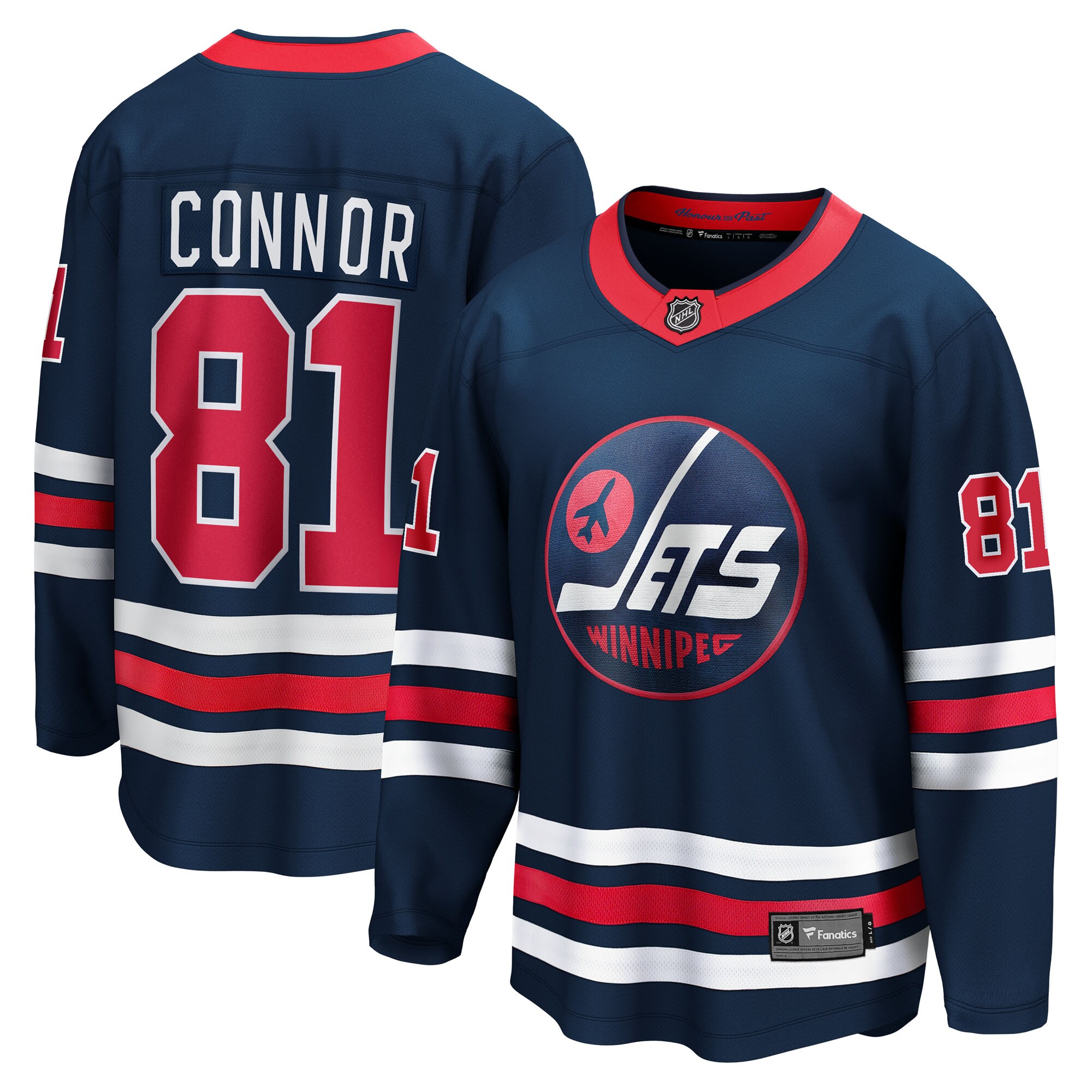 Kyle Connor Winnipeg Jets Fanatics Alternate Breakaway Jersey - Navy
