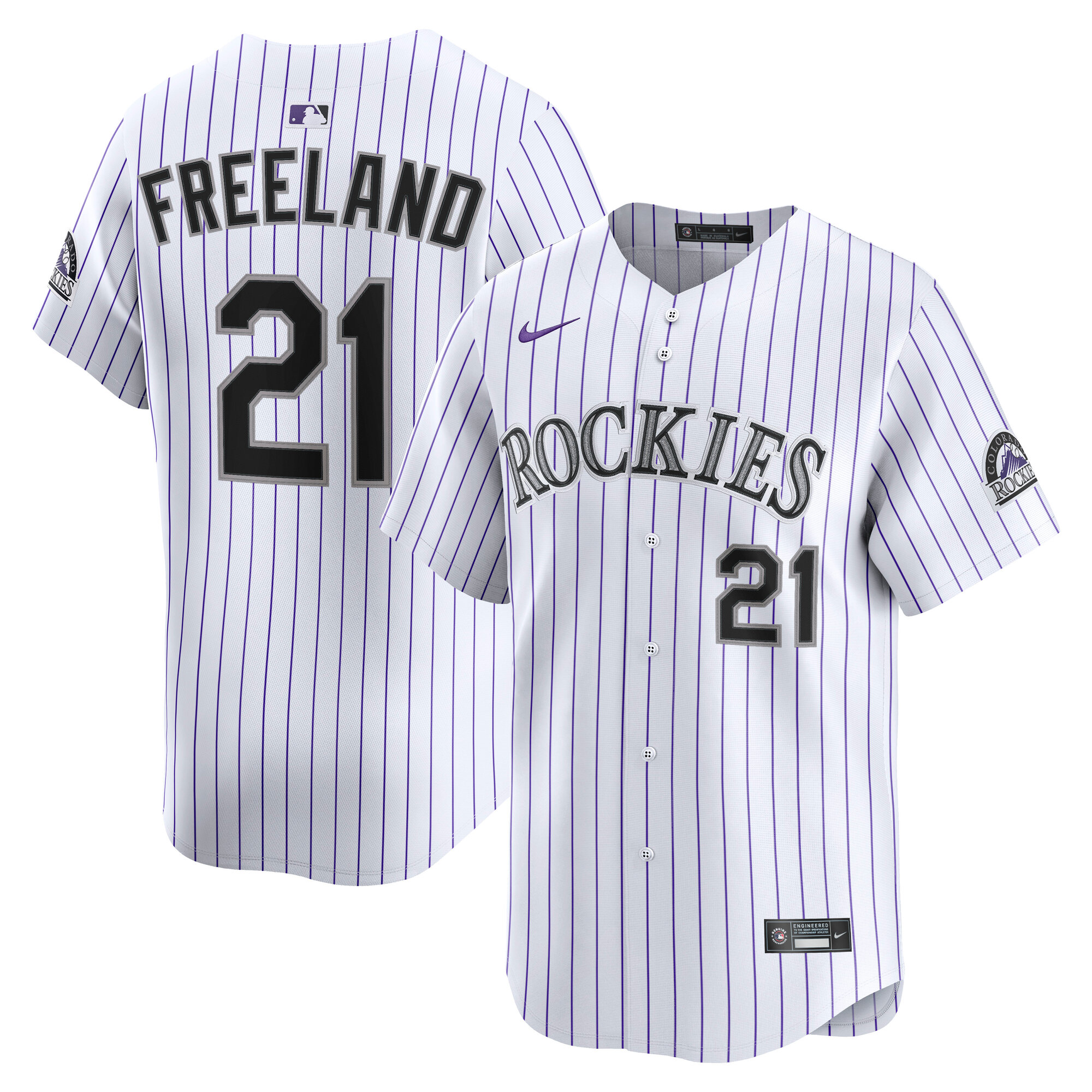 Kyle Freeland Colorado Rockies Home Limited Player Jersey - White
