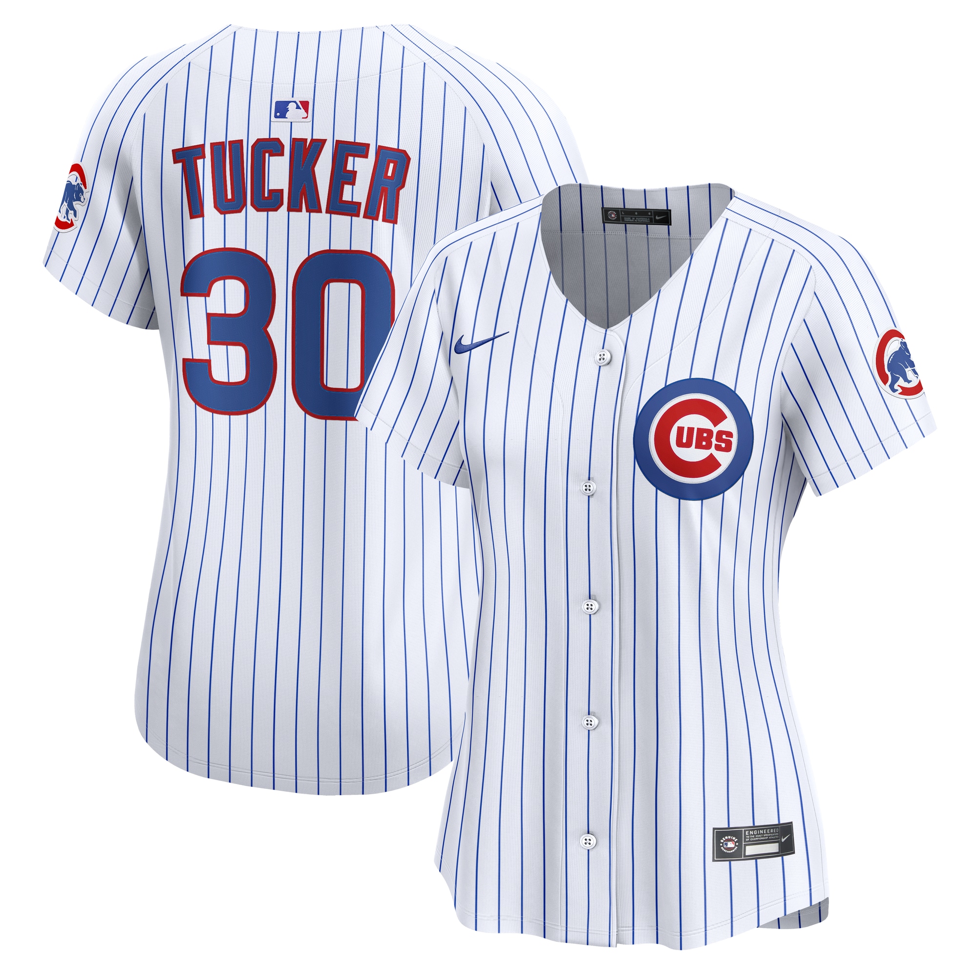 Kyle Tucker Chicago Cubs Women's Home Limited Player Jersey - White