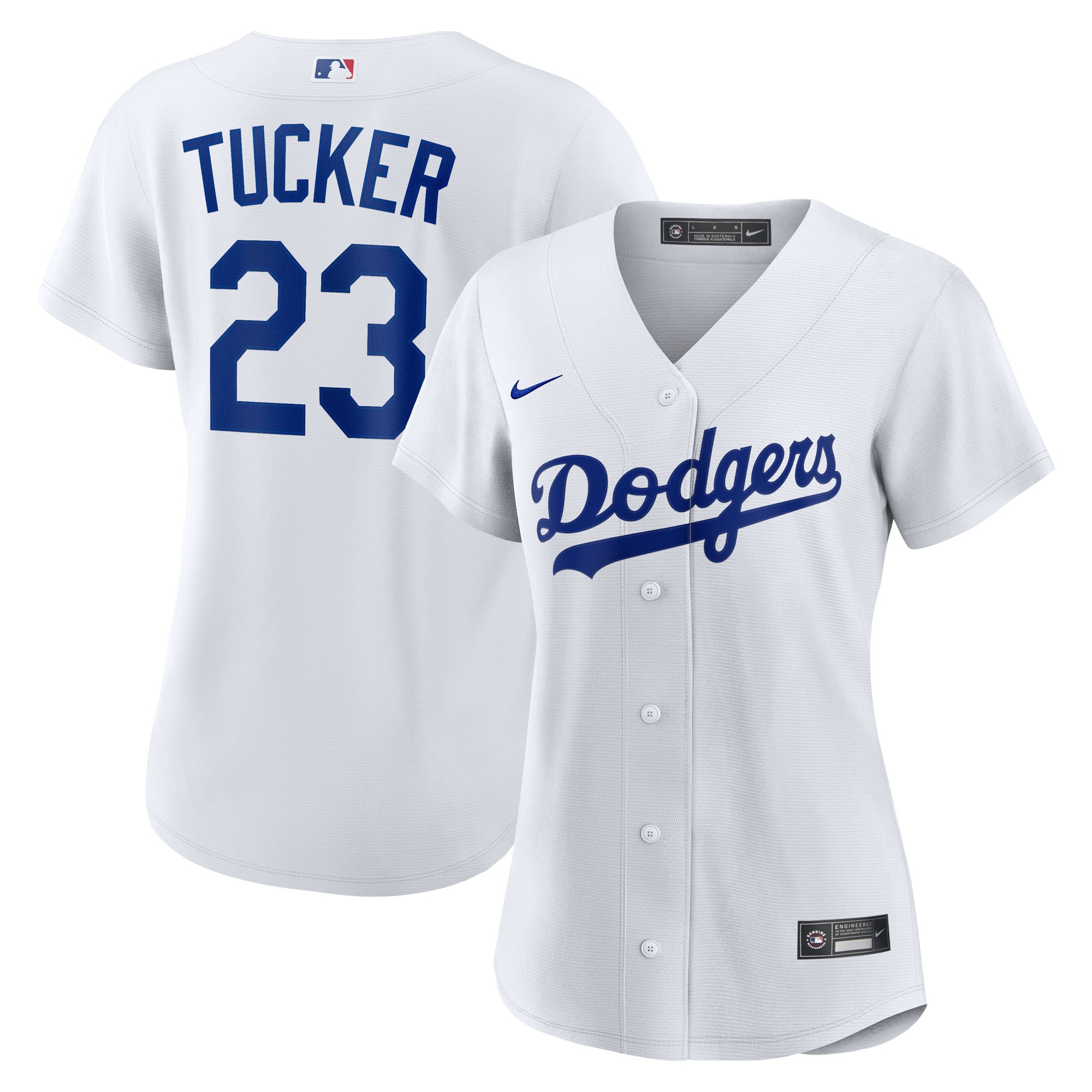 Kyle Tucker Los Angeles Dodgers Women's Home Jersey - White