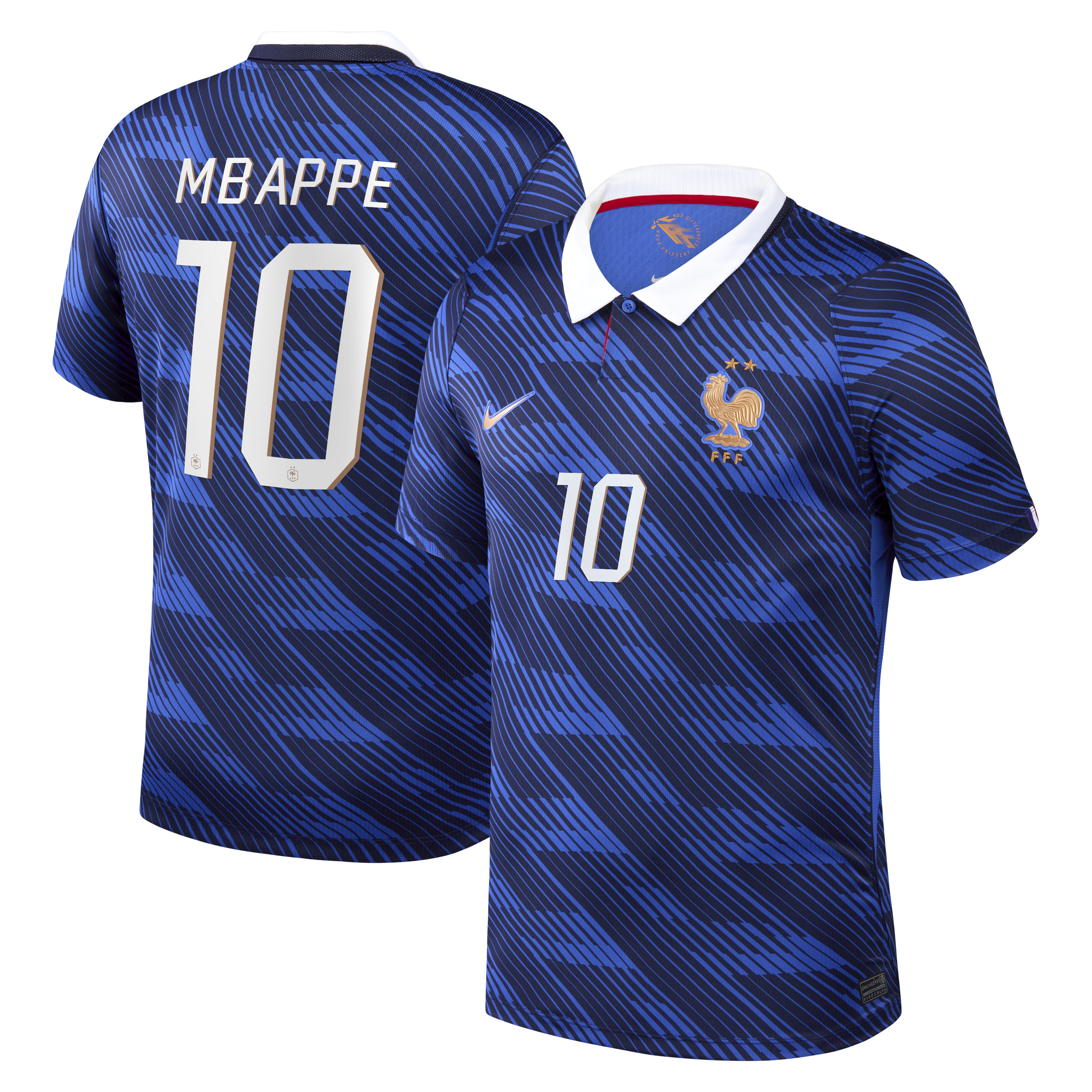 Kylian Mbappé France National Team 2026 Home Stadium Jersey