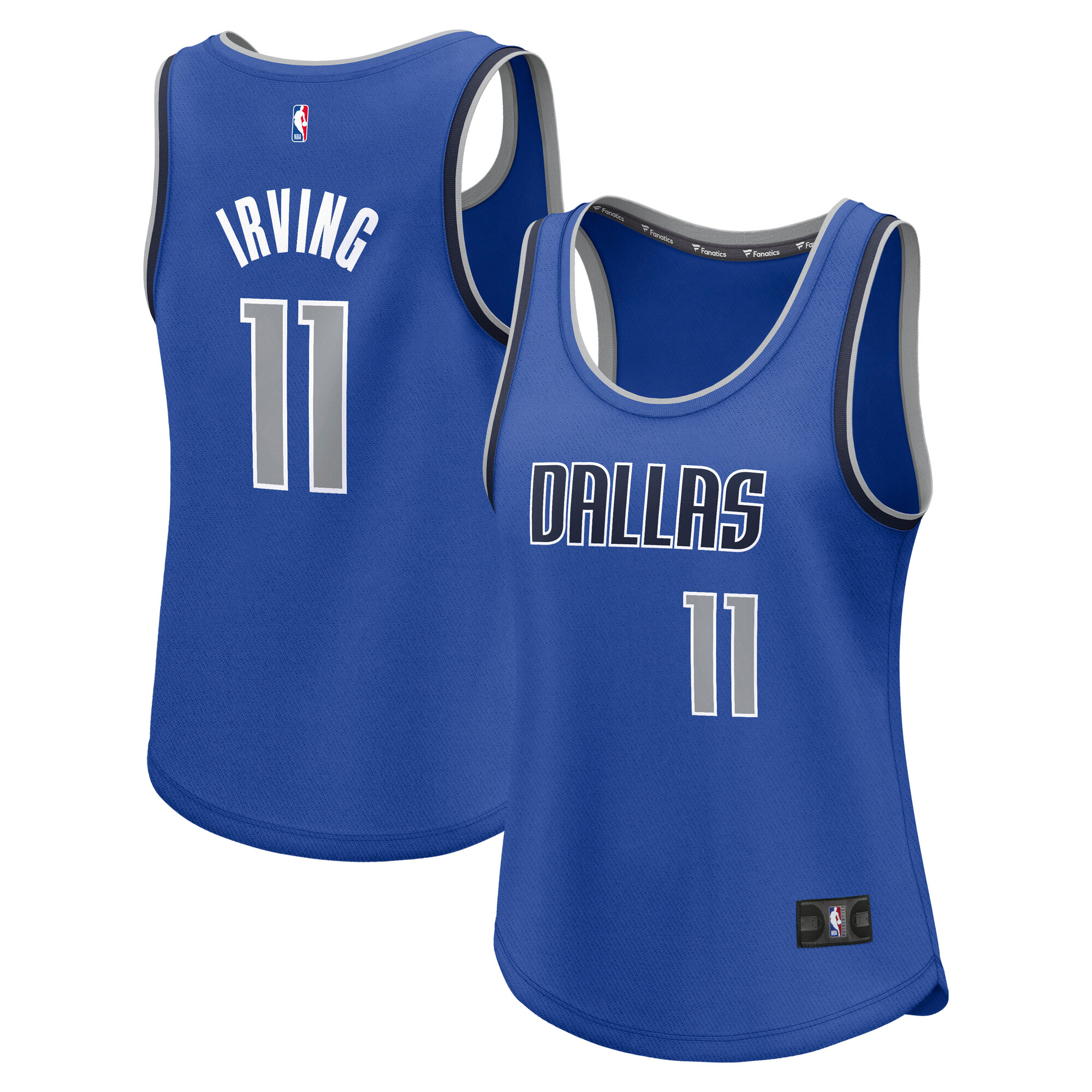 Kyrie Irving Dallas Mavericks Fanatics Women's Fast Break Player Jersey - Icon Edition - Blue