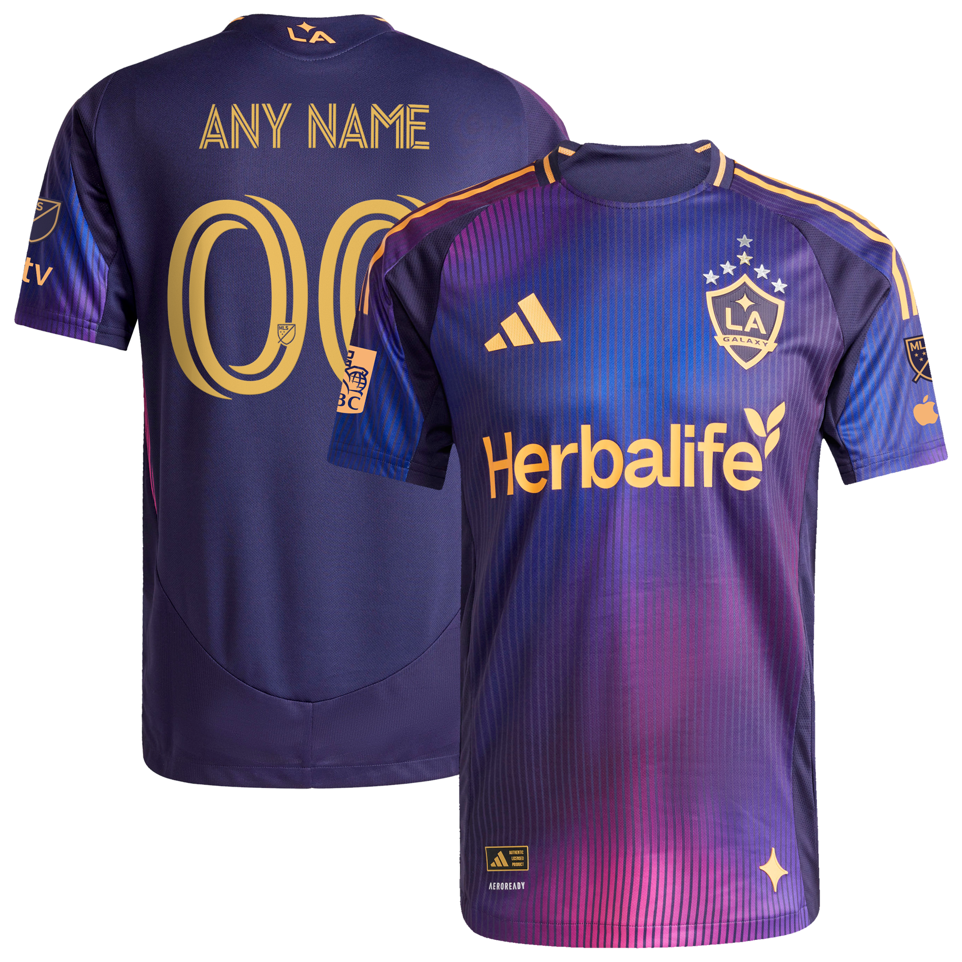 LA Galaxy 2025 RIZON On-Field Patch Custom Jersey