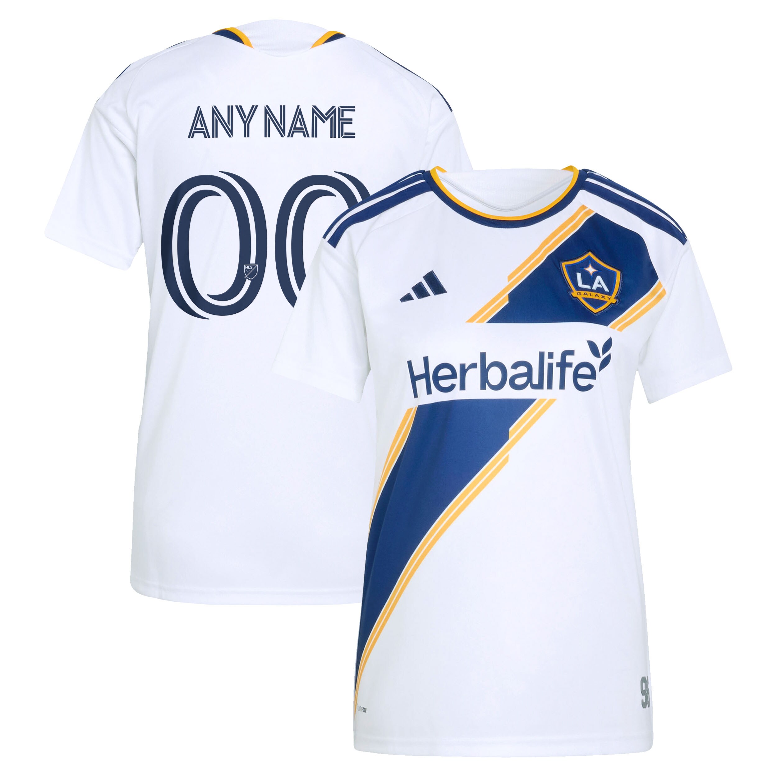 LA Galaxy Women's 2026 The VeloCITY Kit Custom Jersey - White