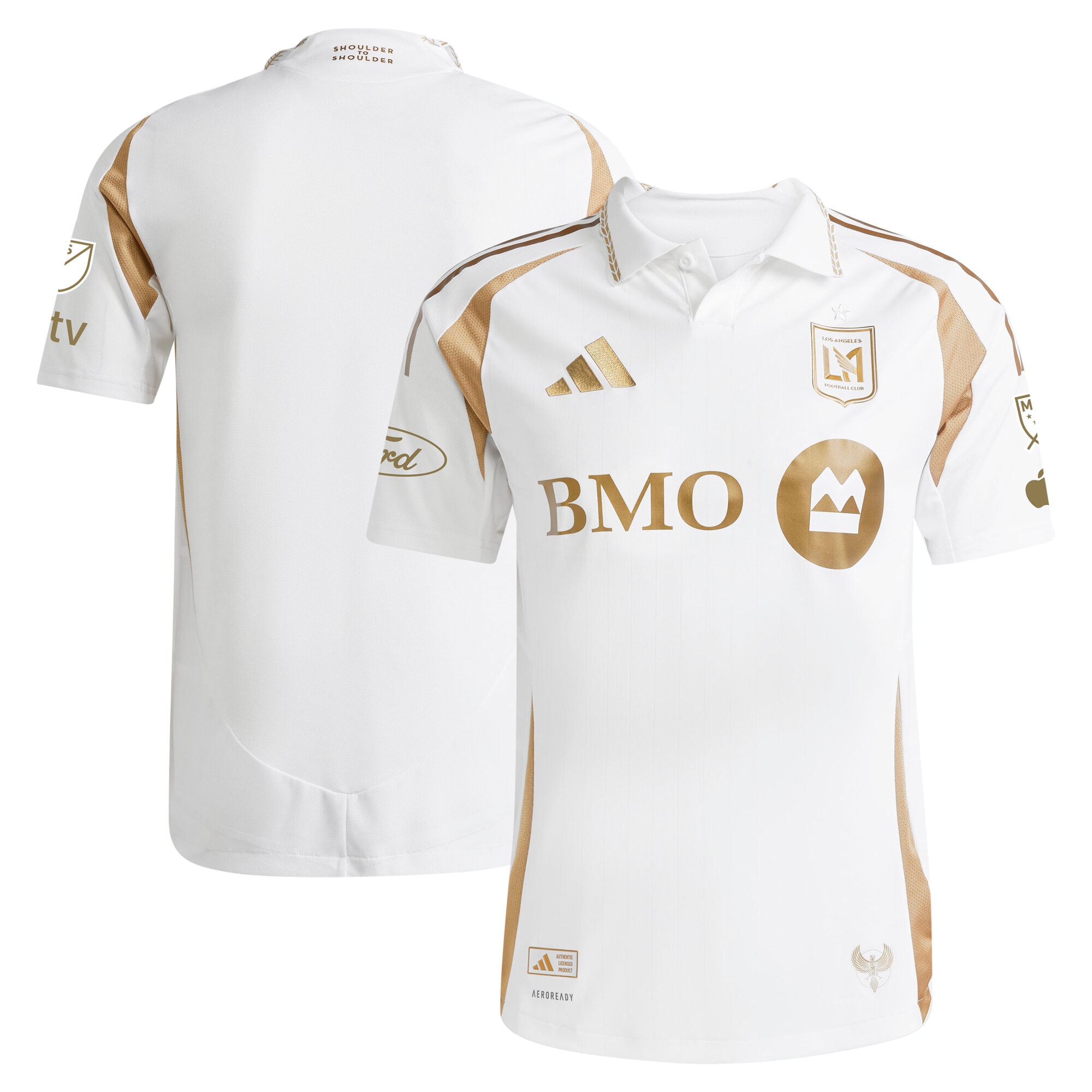 LAFC 2025 Secondary Jersey - White