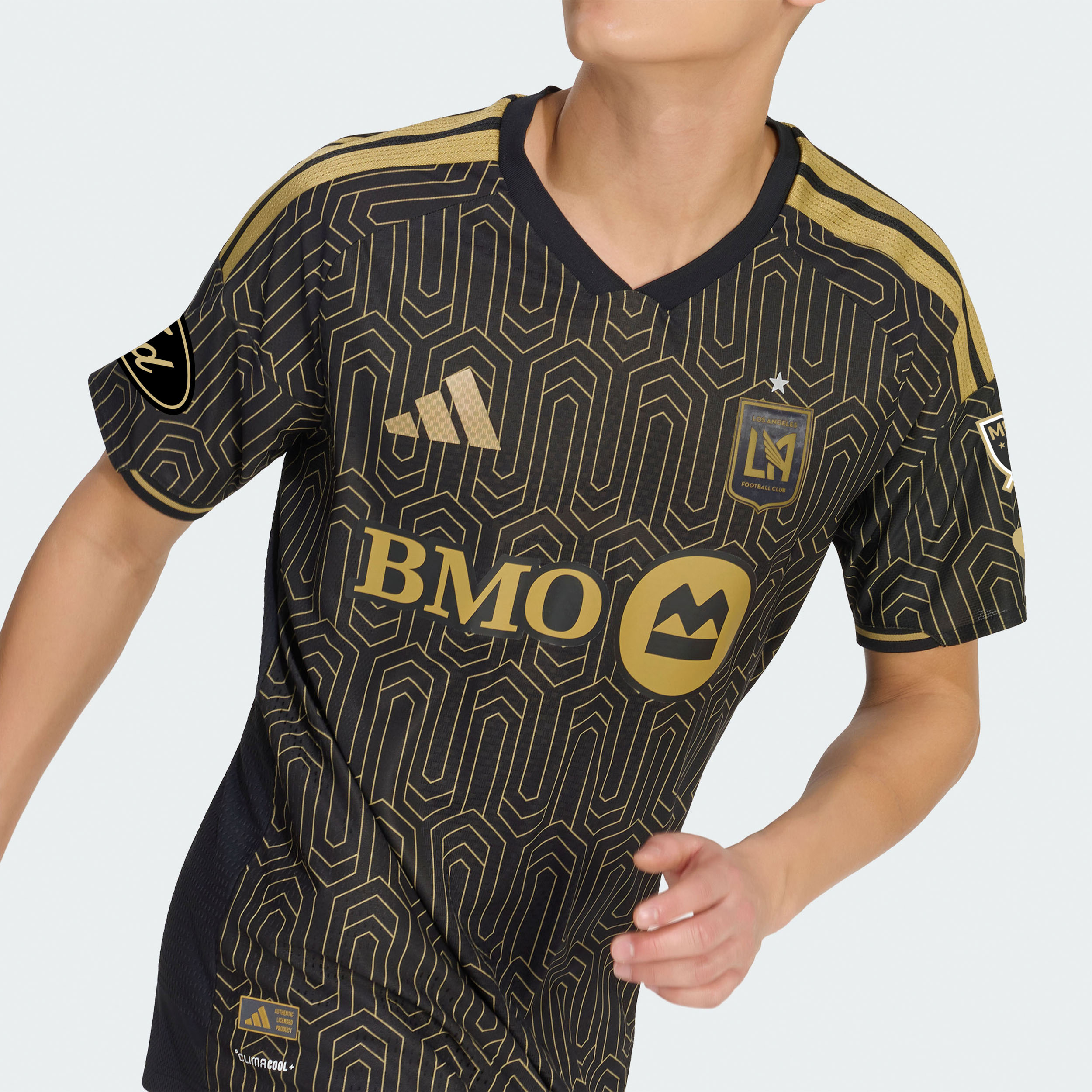 LAFC 2026 Primary Kit On-Field Patch Jersey - Black