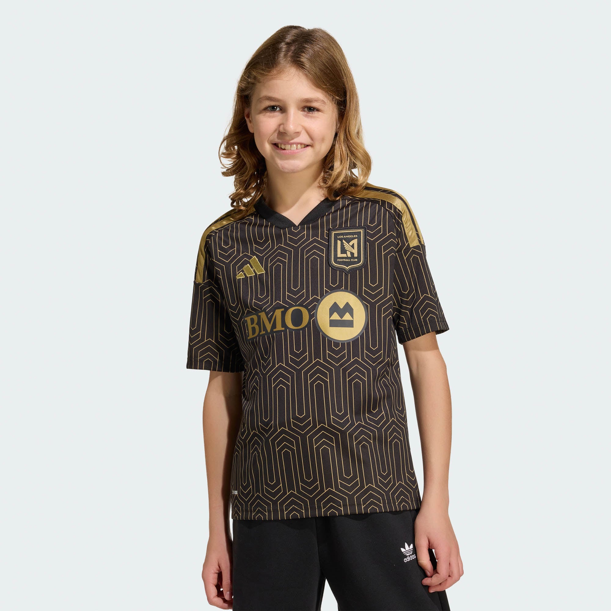 LAFC Youth 2026 Primary Kit Jersey - Black