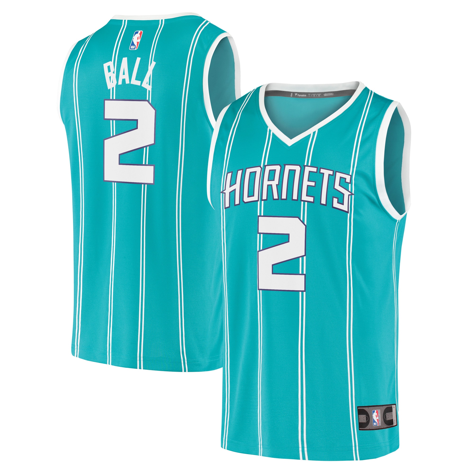 LaMelo Ball Charlotte Hornets Fanatics Fast Break Jersey Teal - Icon Edition