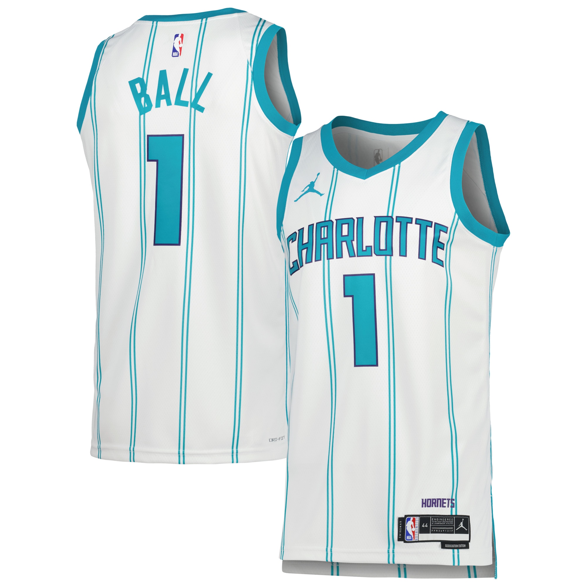 LaMelo Ball Charlotte Hornets Jordan Brand Unisex Swingman Jersey - Association Edition