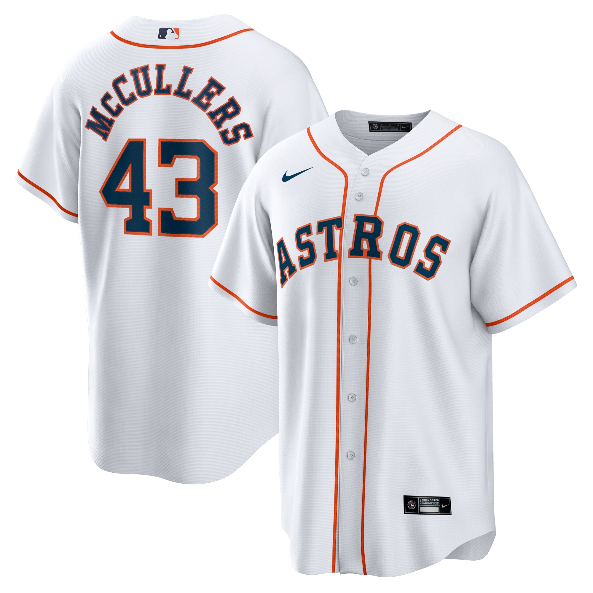 Lance McCullers Jr. Houston Astros Home Jersey - White