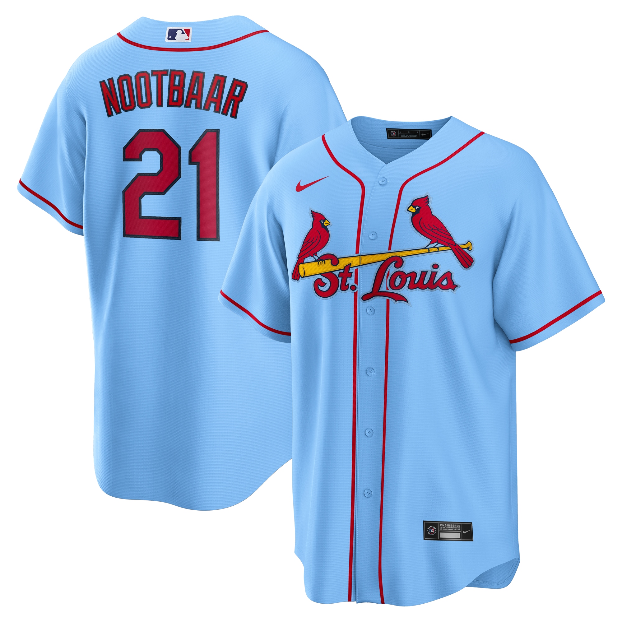 Lars Nootbaar St. Louis Cardinals Alternate Jersey