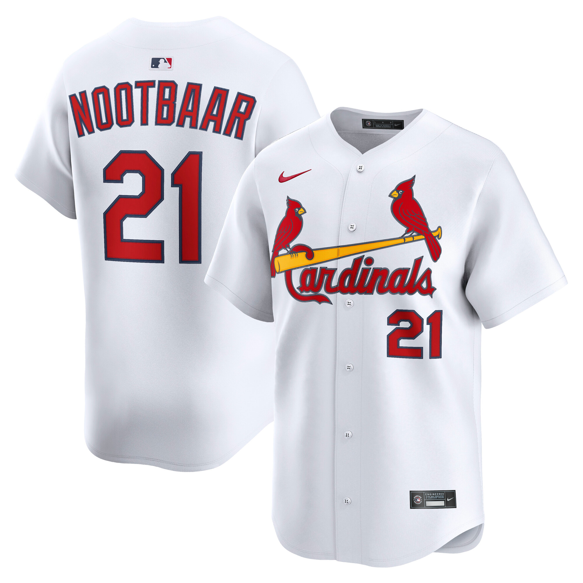 Lars Nootbaar St. Louis Cardinals Home Limited Player Jersey