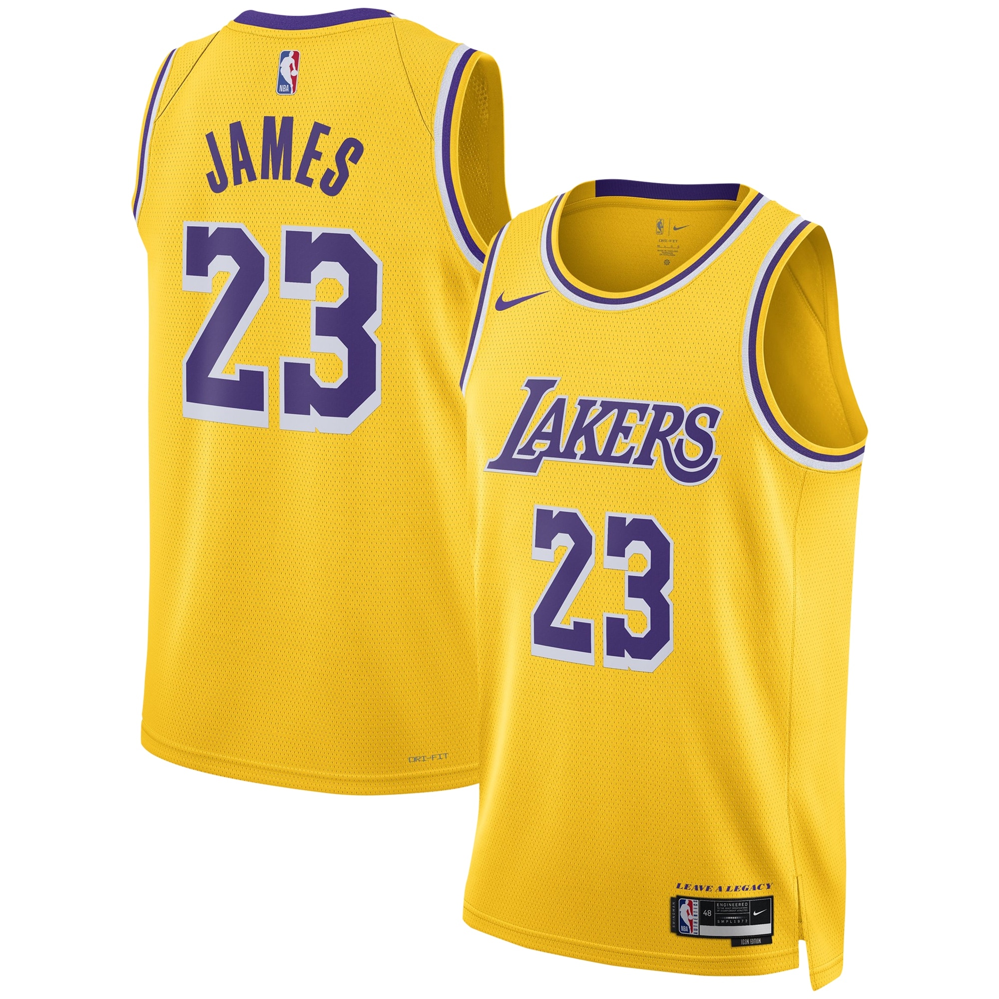 LeBron James Los Angeles Lakers Unisex Swingman Jersey - Icon Edition