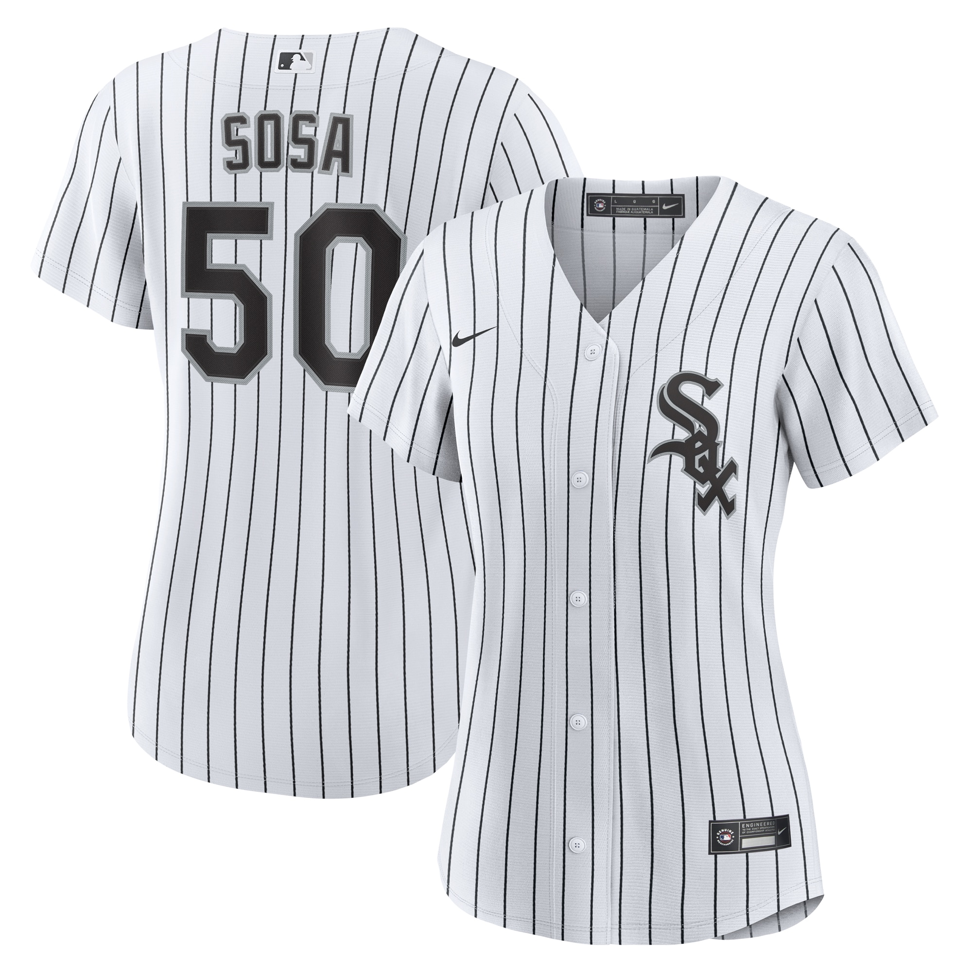 Lenyn Sosa Chicago White Sox Women's Home Jersey - White