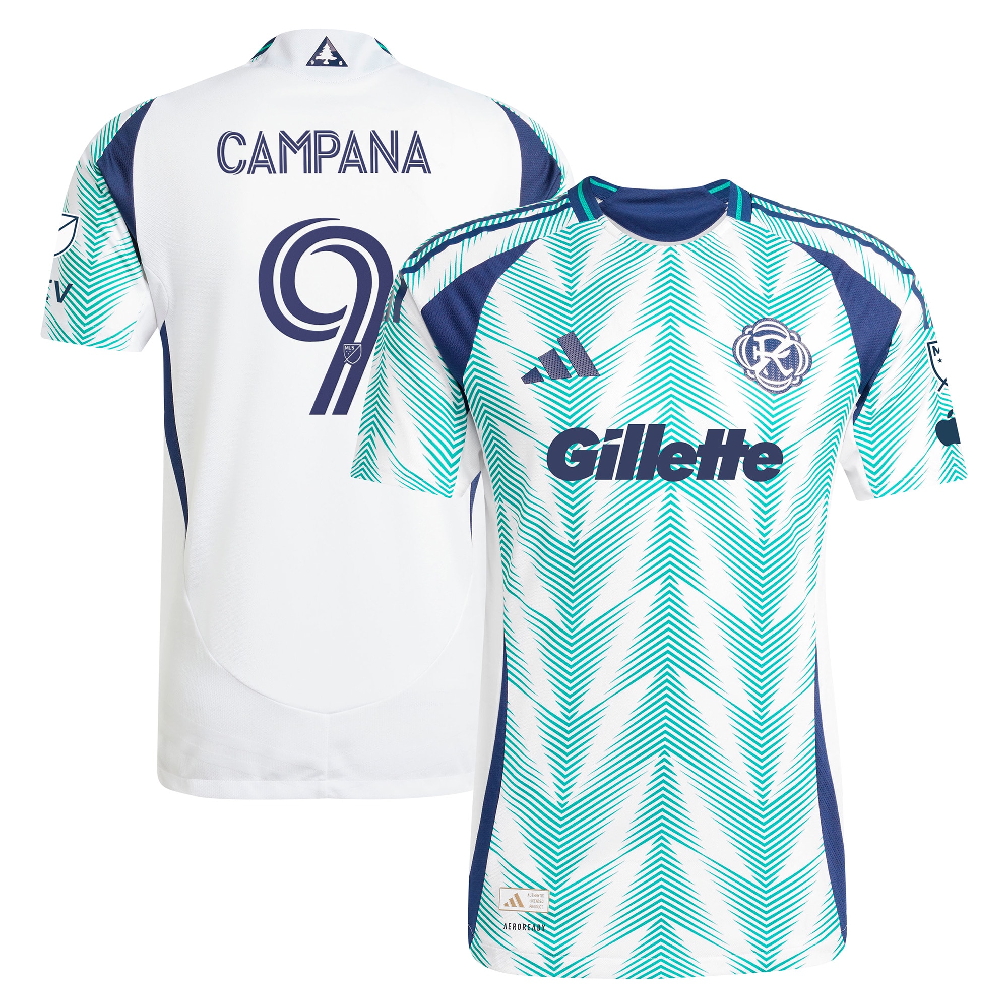 Leonardo Campana New England Revolution 2025 Eastern White Pine x Flag of New England Player Jersey - White