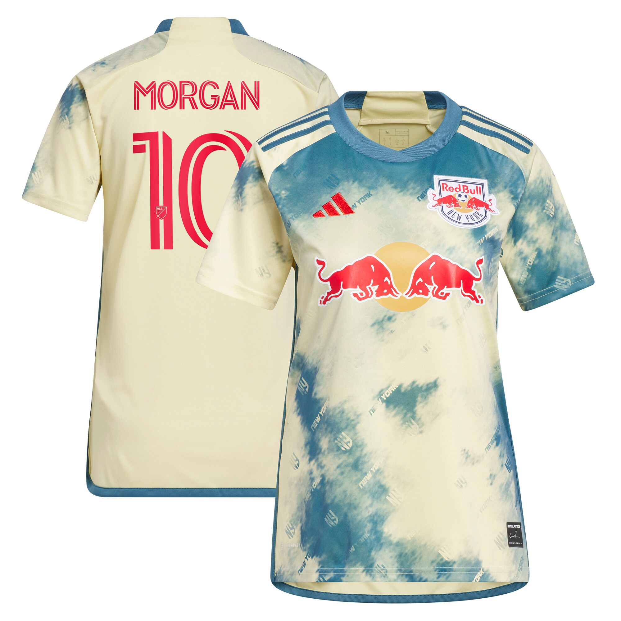 Lewis Morgan New York Red Bulls Women's 2023 Daniel Patrick Kit Jersey - Yellow