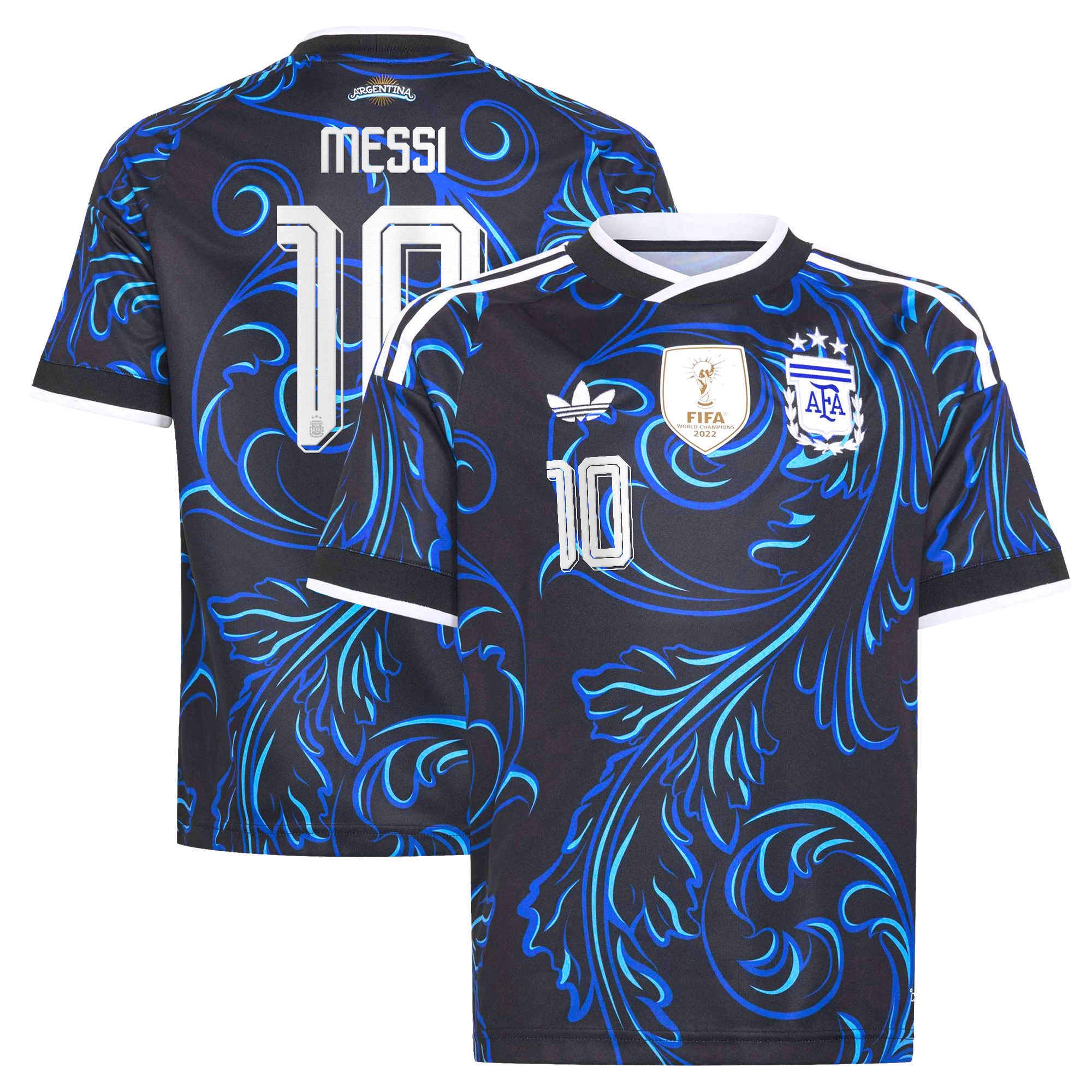 Lionel Messi Argentina National Team Youth 2026 Away Jersey - Black