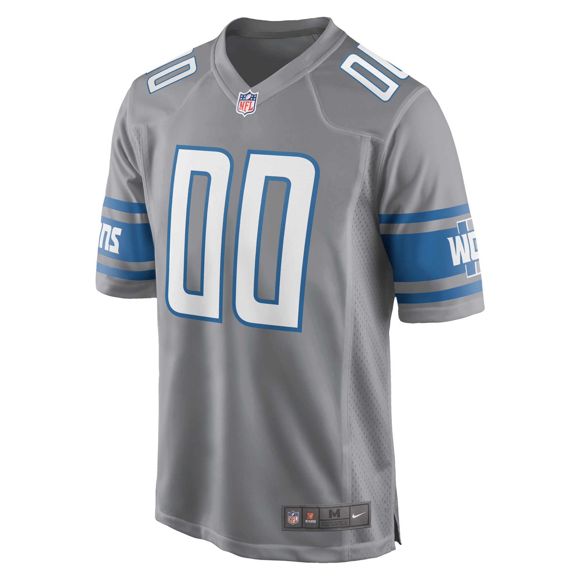 Lions Gray & Blue Custom Jersey - Nike - Personalize Yours!