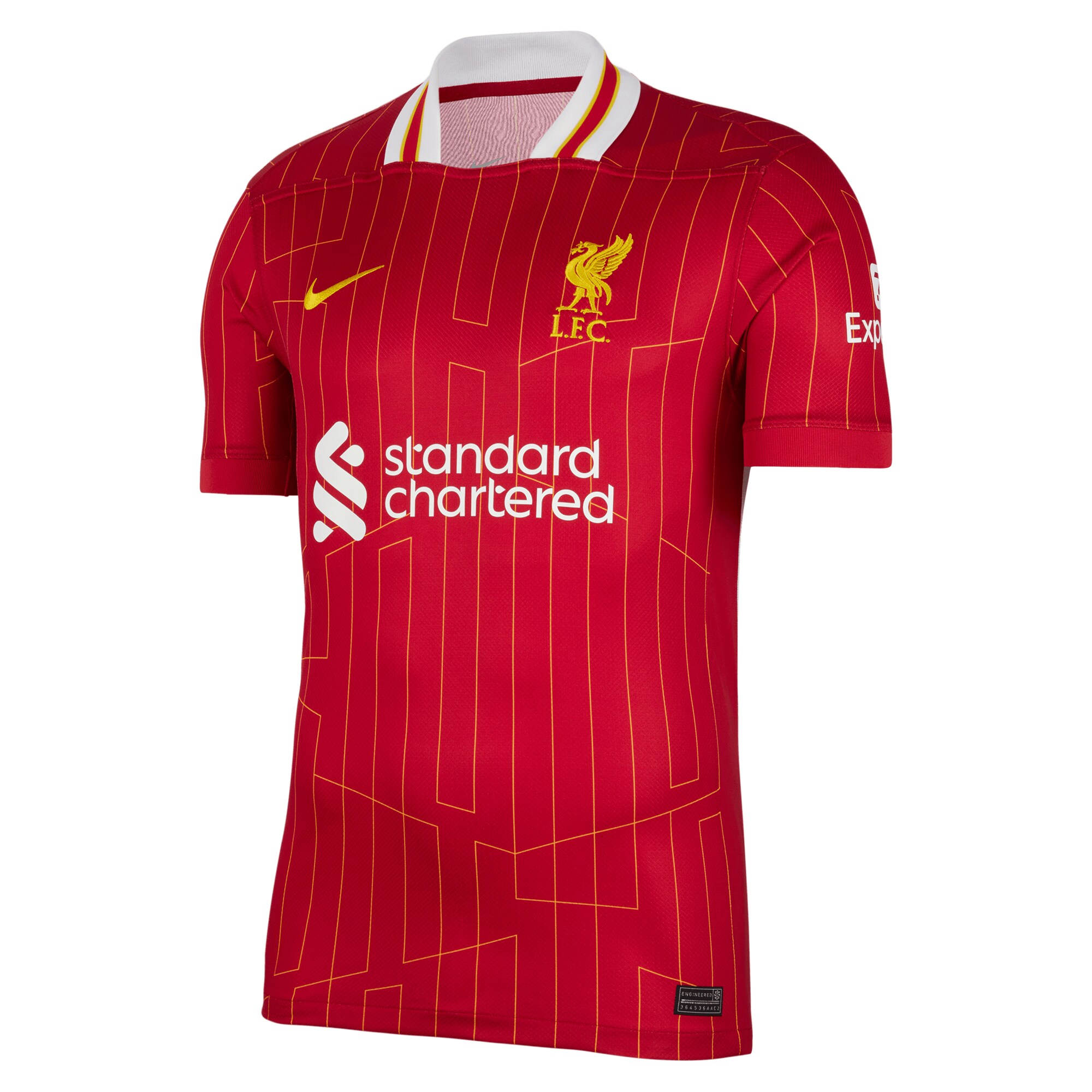 Alternative view of Liverpool 2024 Red Home Jersey - Nike - Customizable
