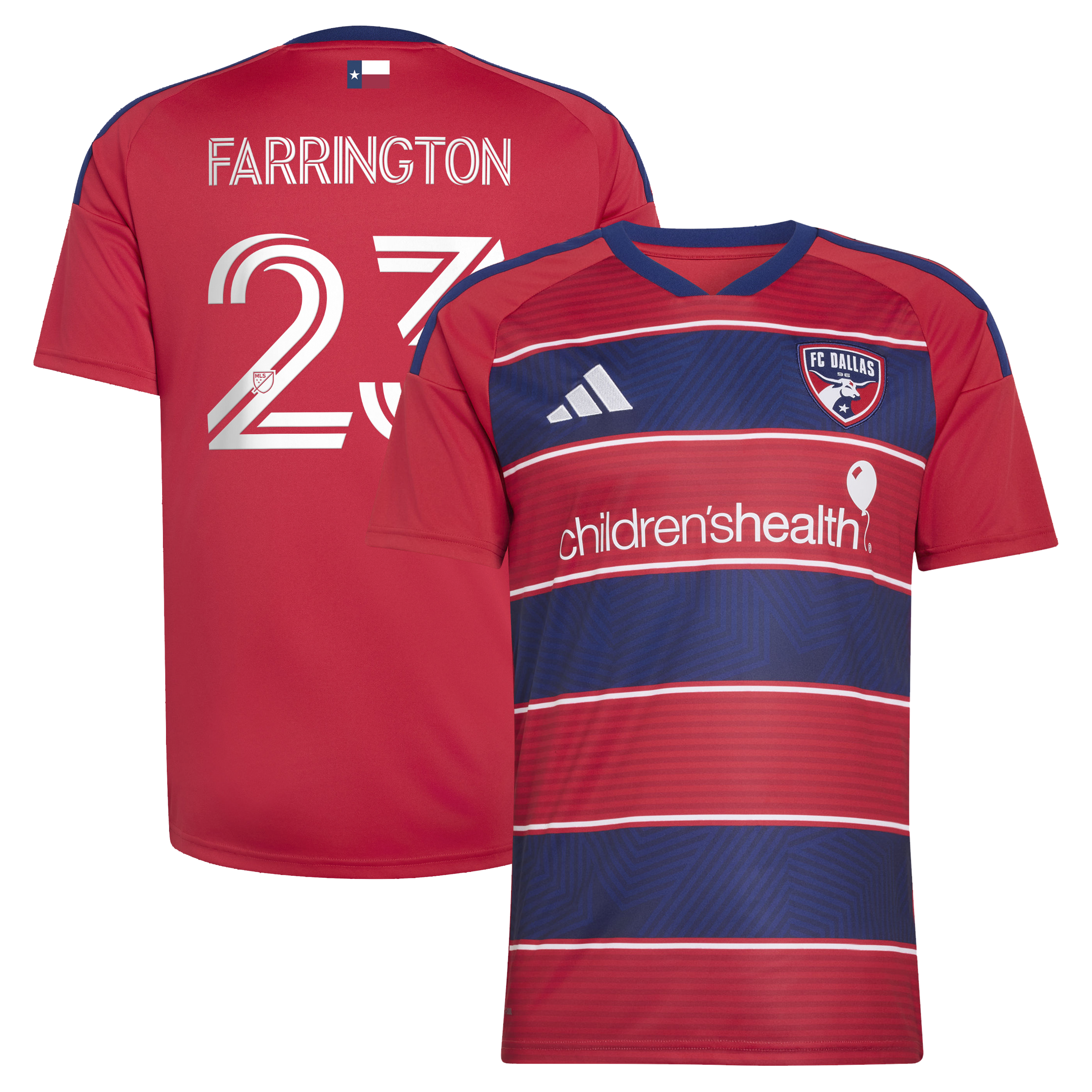 Logan Farrington FC Dallas 2026 DNA Kit Jersey – Red