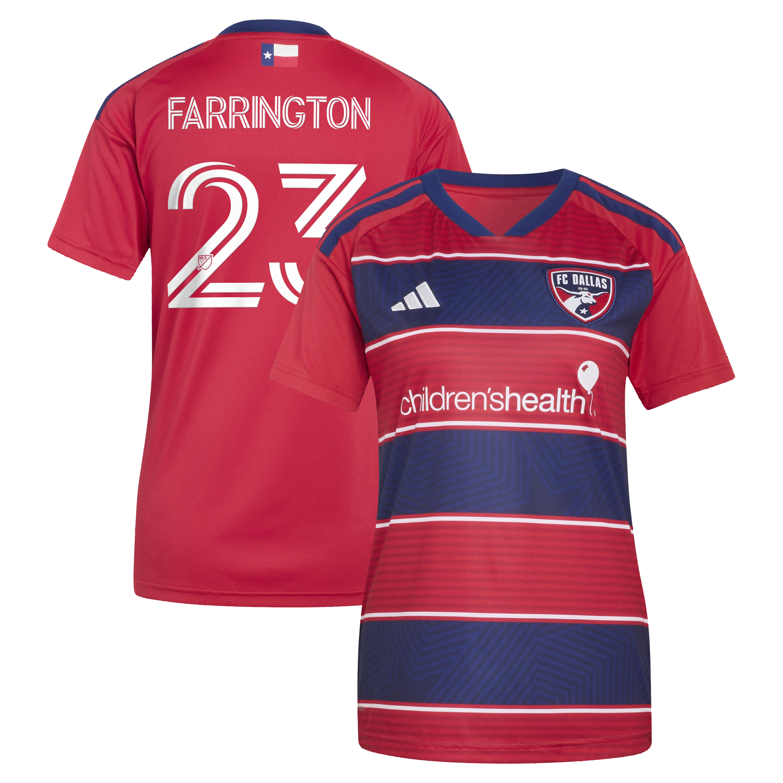 Logan Farrington FC Dallas Women's 2026 DNA Kit Jersey - Red