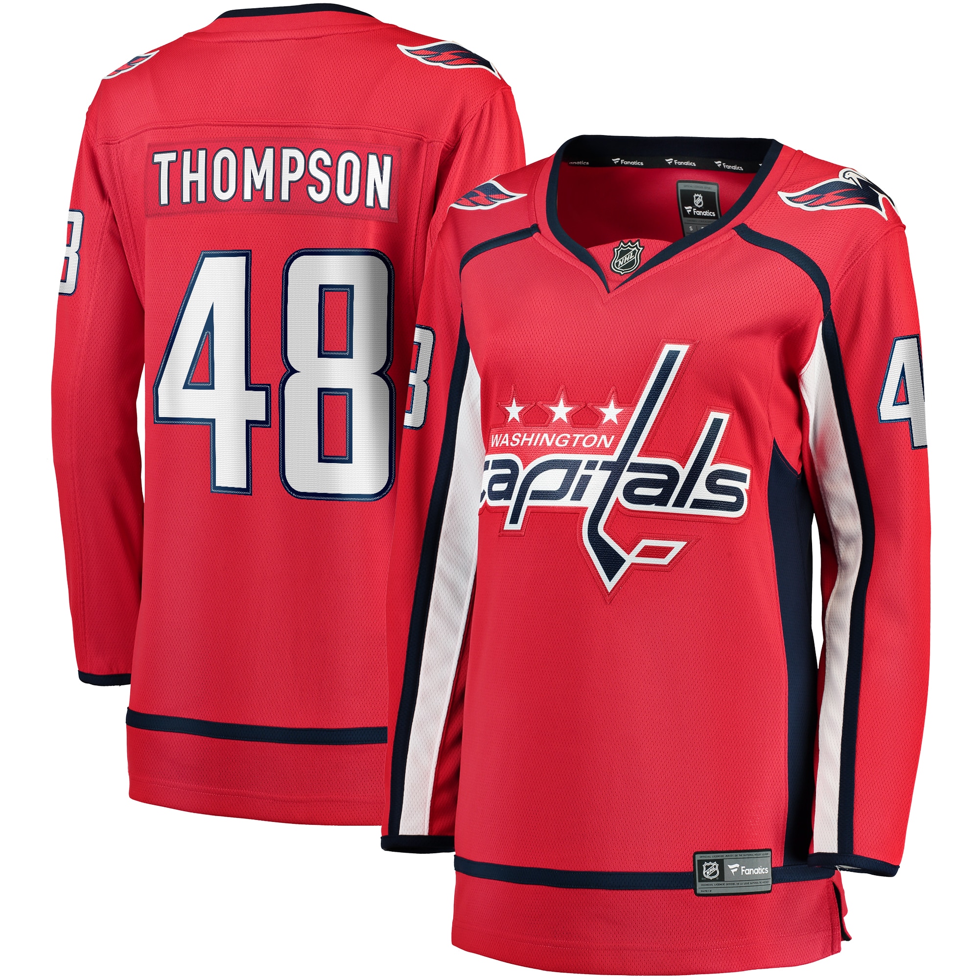 Logan Thompson Washington Capitals Fanatics Women's Home Breakaway Jersey - Red