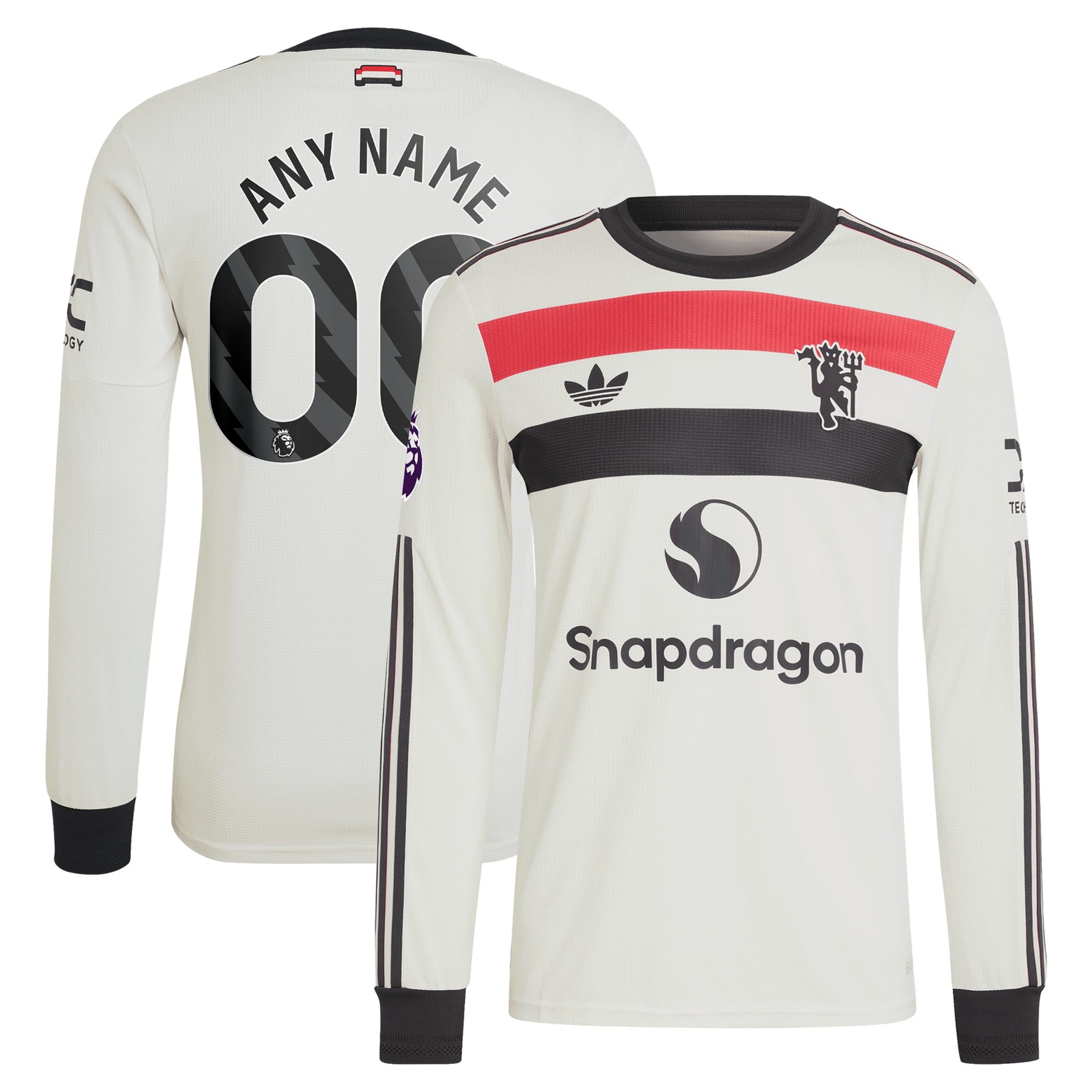 long Adidas Man United Away Jersey - Adidas Man United 23/24 Away