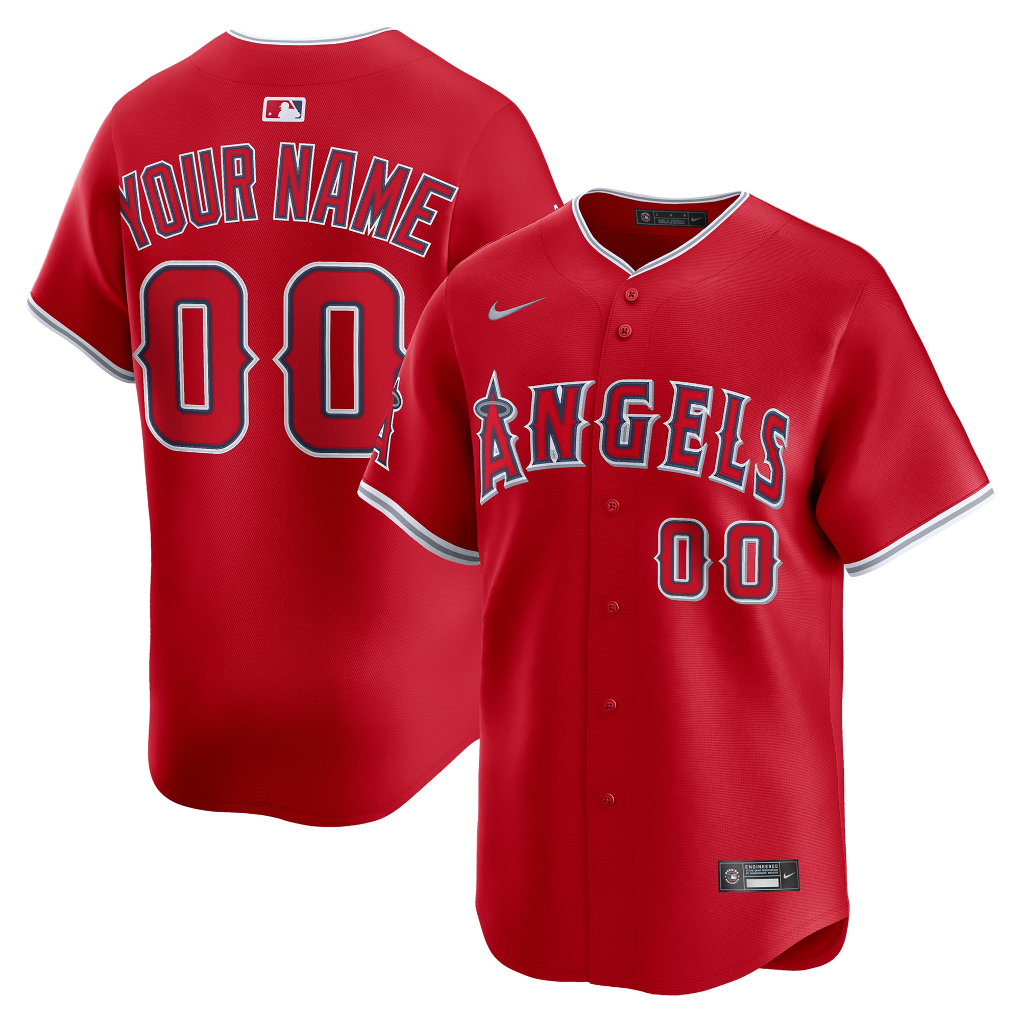 Los Angeles Angels Alternate Limited Custom Jersey