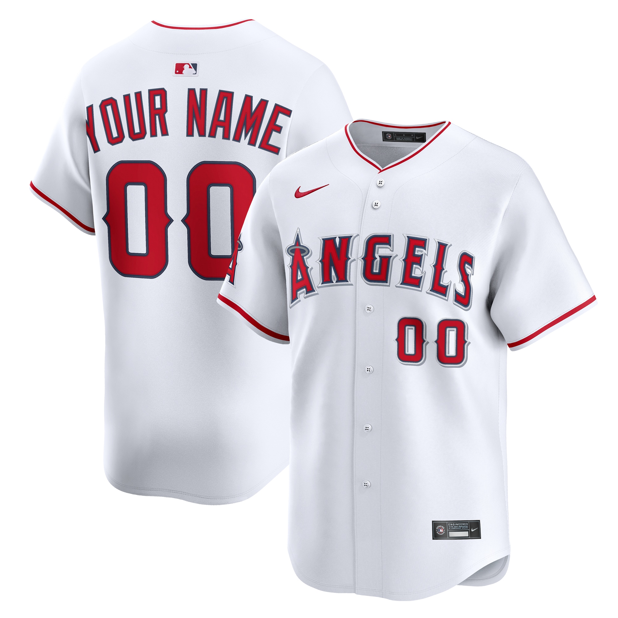Los Angeles Angels Home Limited Custom Jersey