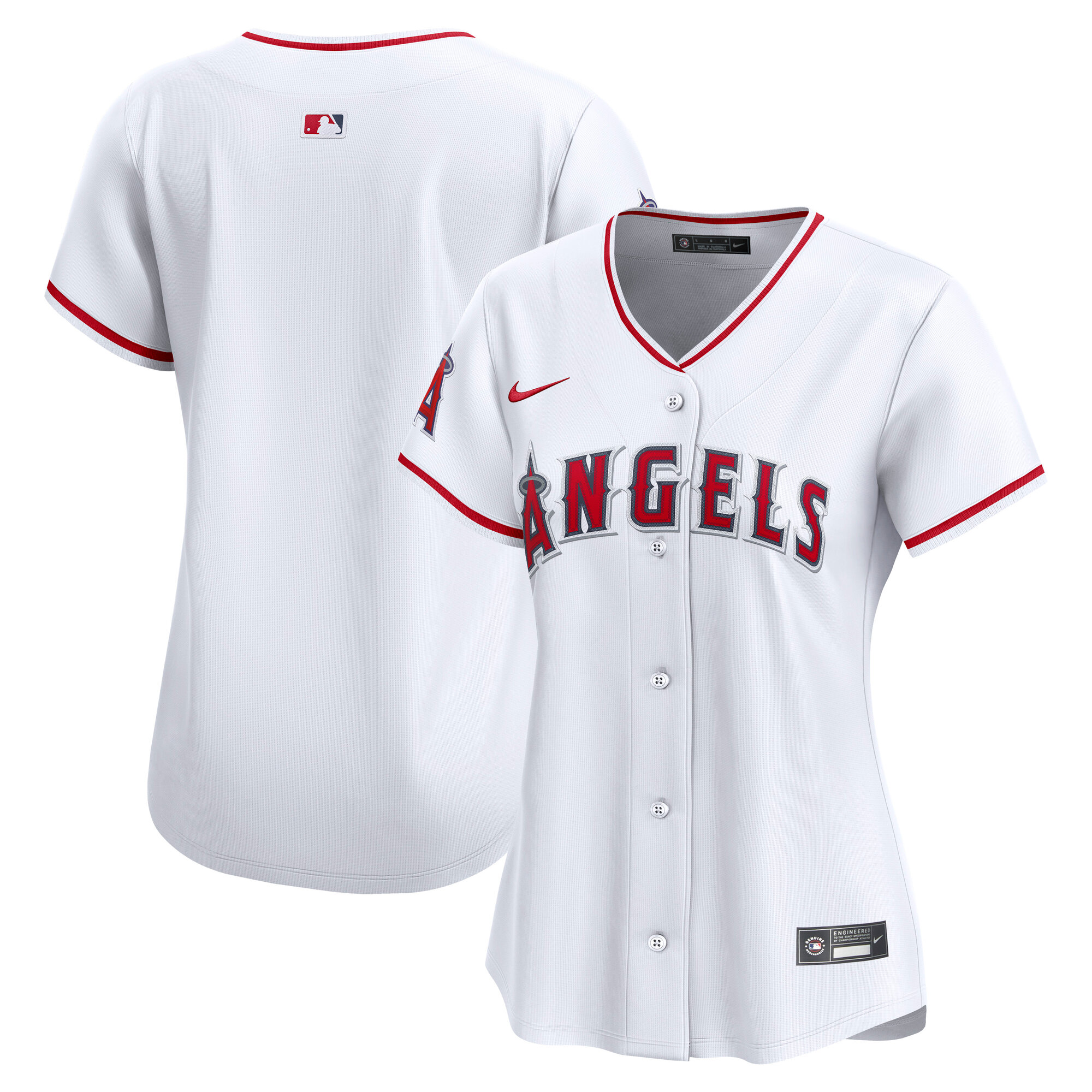 Los Angeles Angels Women's Home Limited Jersey - White