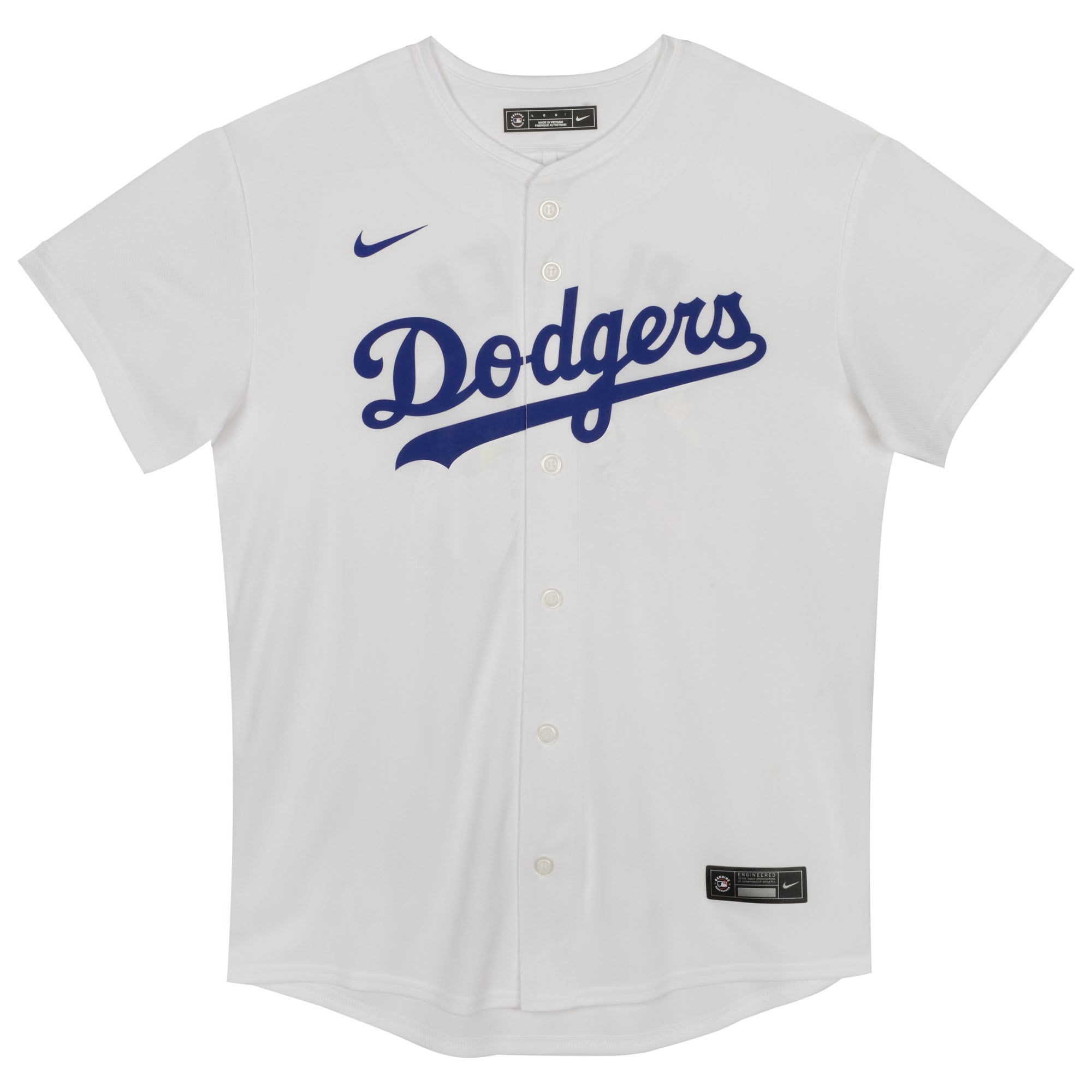 Los Angeles Dodgers Preschool Home Game Jersey - White
