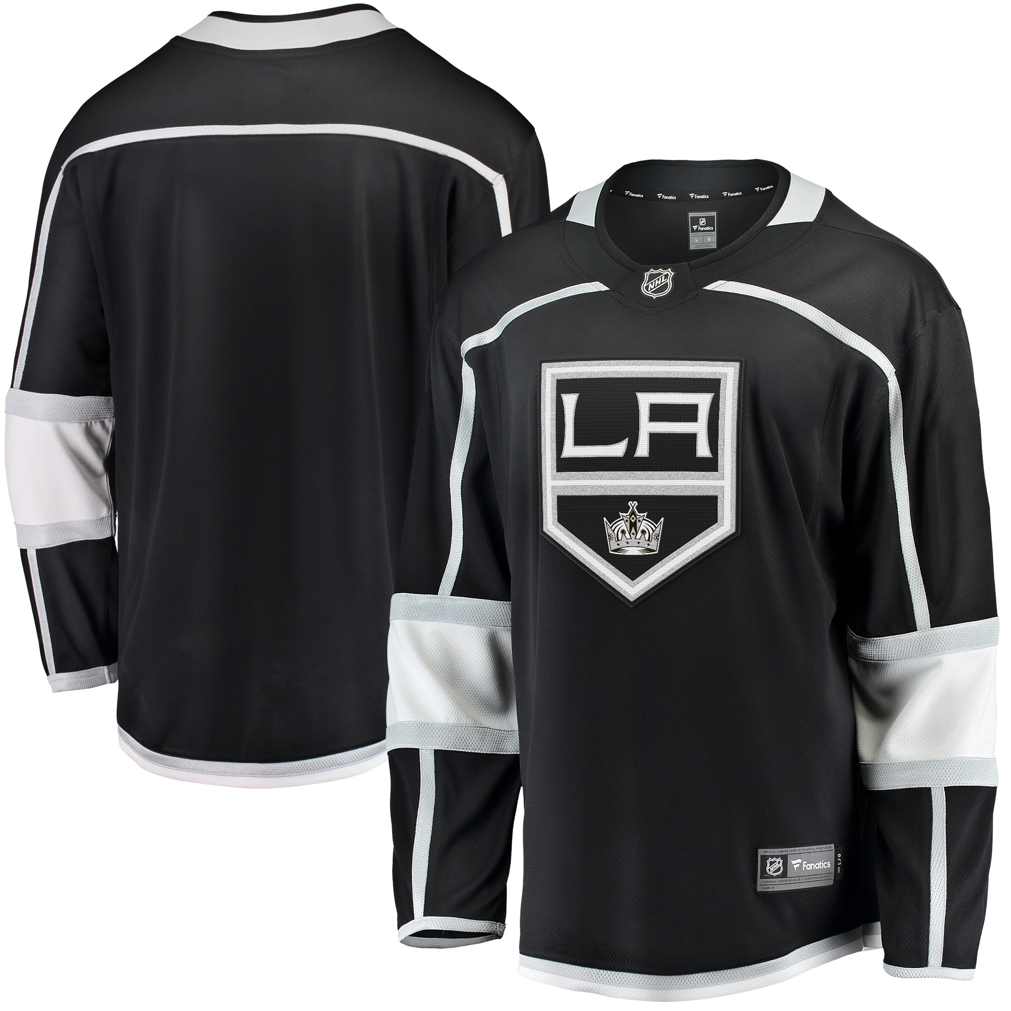 Los Angeles Kings Fanatics Home Breakaway Jersey - Black