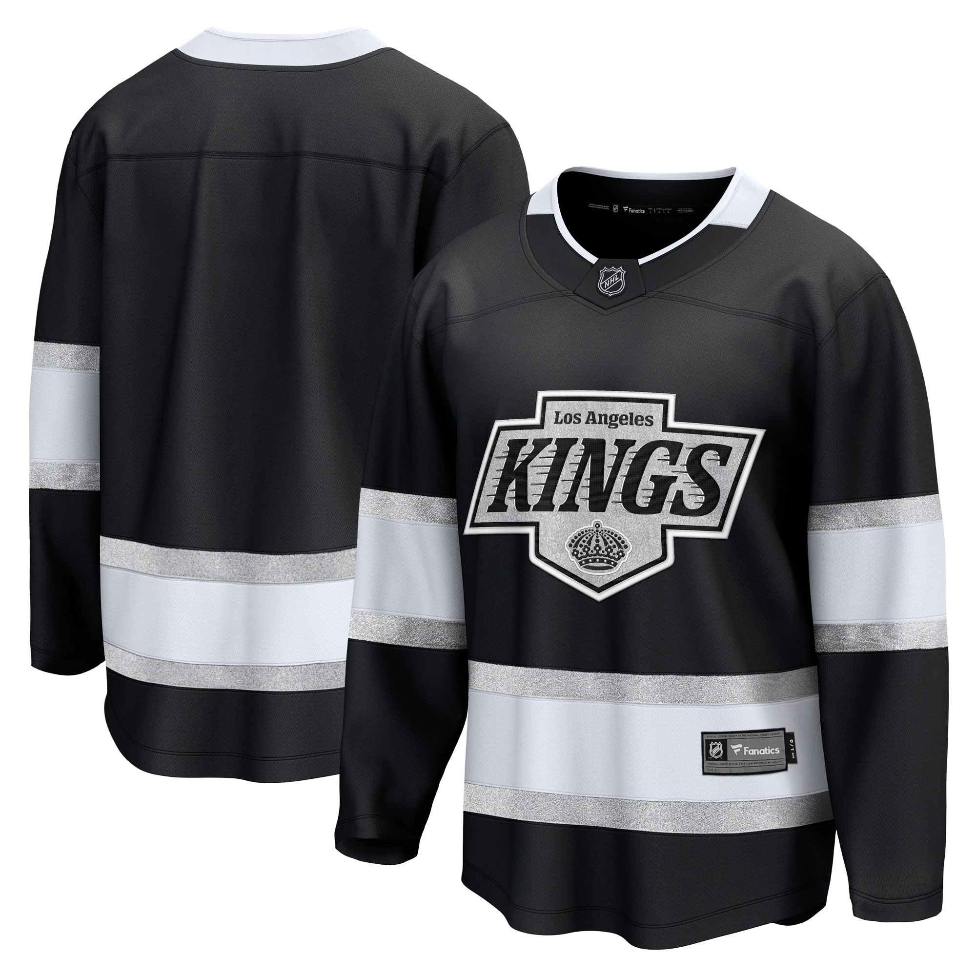 Los Angeles Kings Fanatics Home Breakaway Jersey - Black