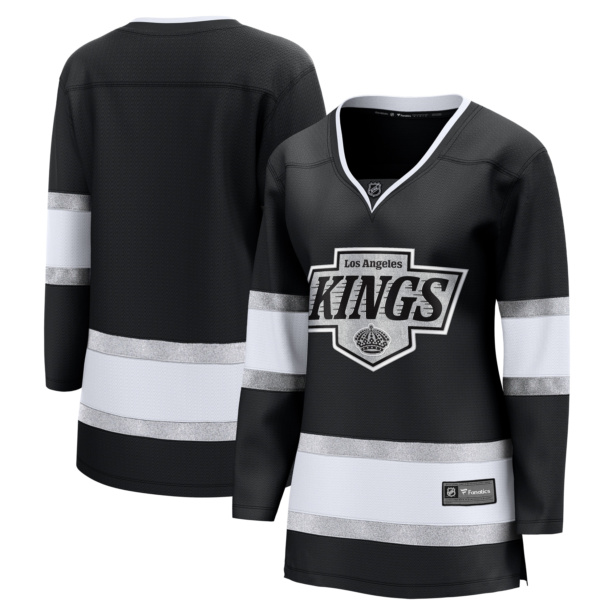 Los Angeles Kings Fanatics Women's Home Breakaway Jersey - Black