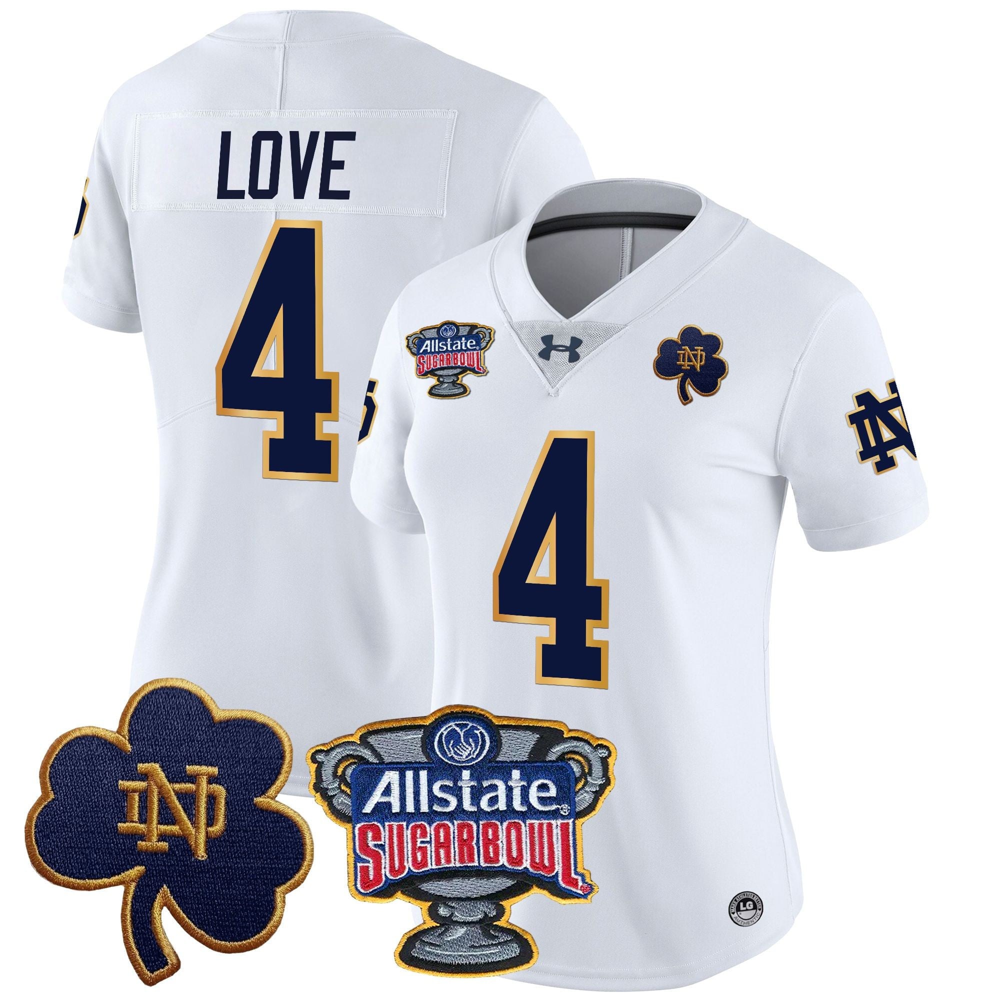 love Under Armour Notre Dame Jersey - Under Armour Notre Dame Love #4