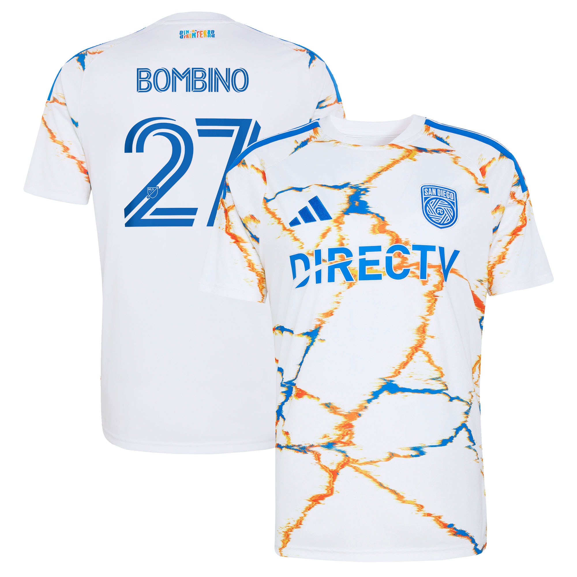 Luca Bombino San Diego FC 2026 Unprecedented Unity Kit Jersey - White