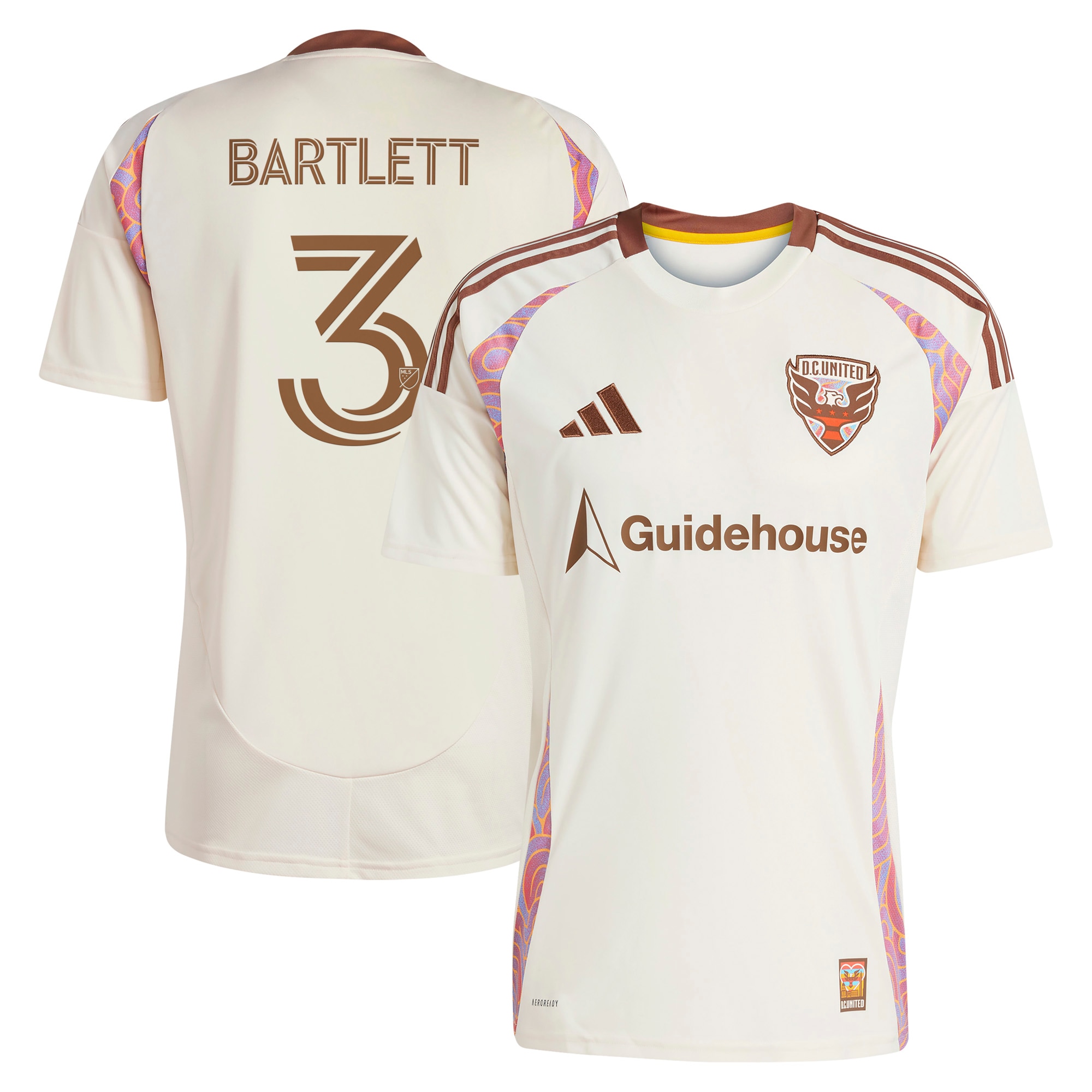 Lucas Bartlett D.C. United 2025 The Soul Kit Player Jersey - Natural