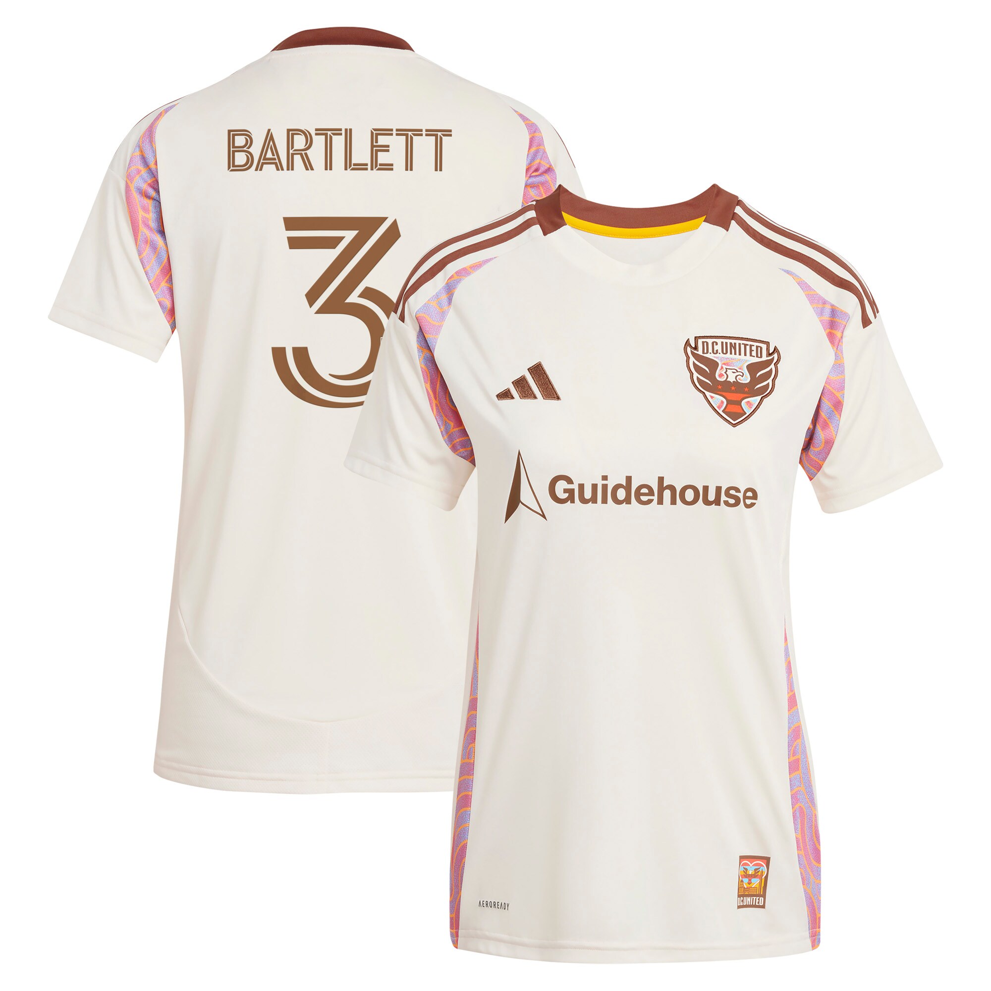 Lucas Bartlett D.C. United Women's 2025 The Soul Kit Player Jersey - Natural