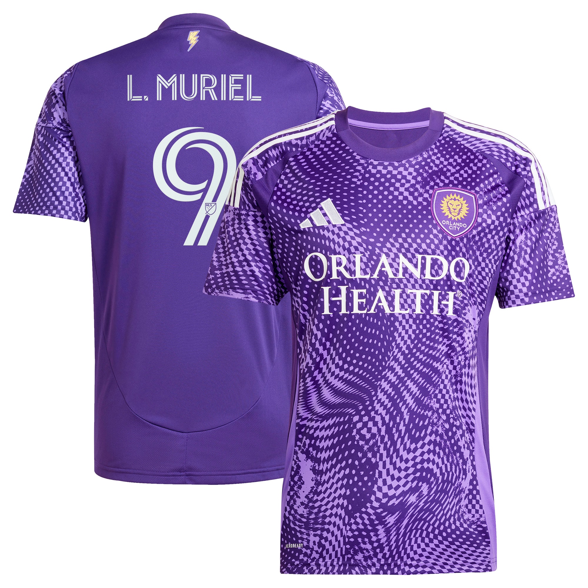 Luis Muriel Orlando City SC 2025 Perfect Storm Player Jersey - Purple